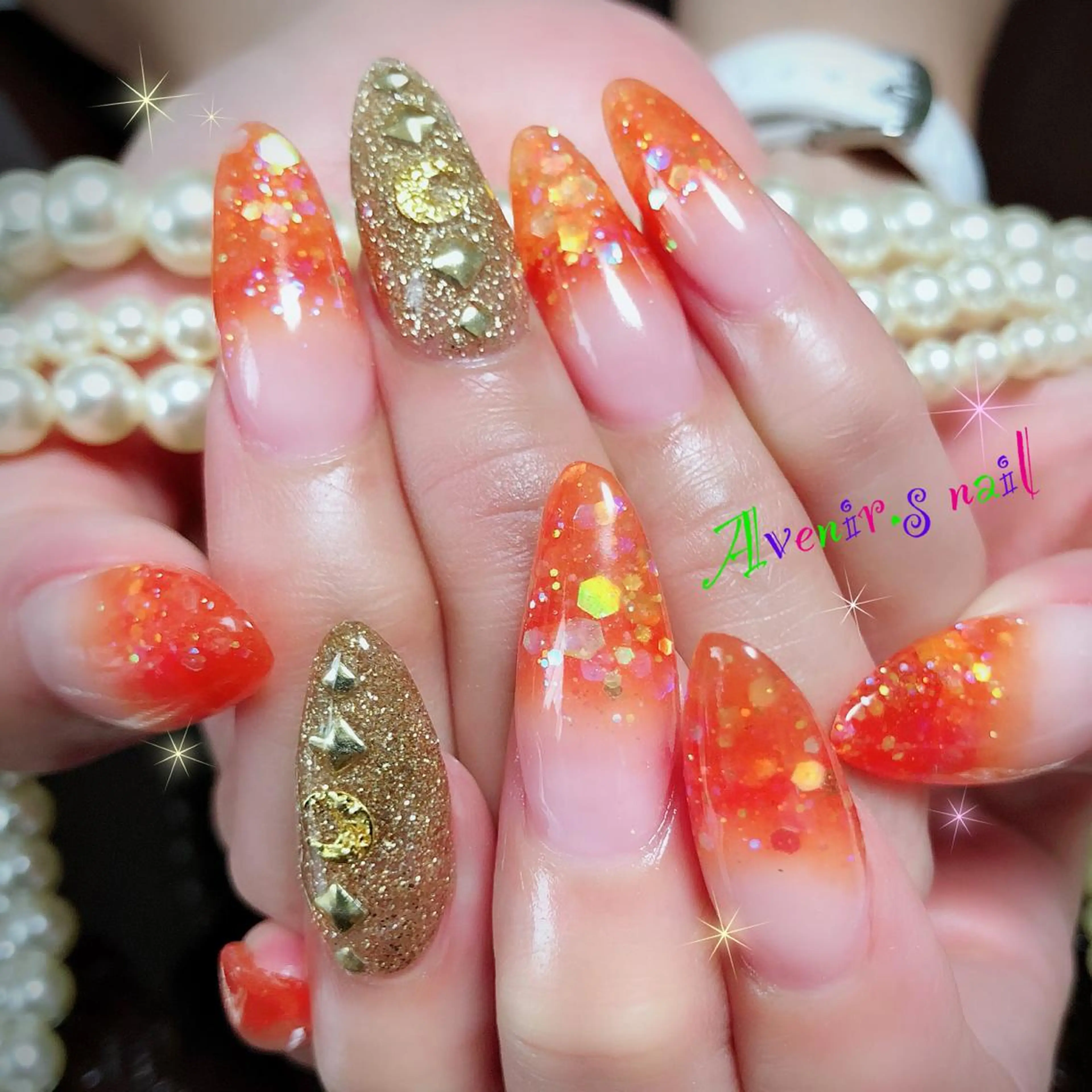 ネイル スカルプネイル Home Salon Avenir.のネイルデザイン