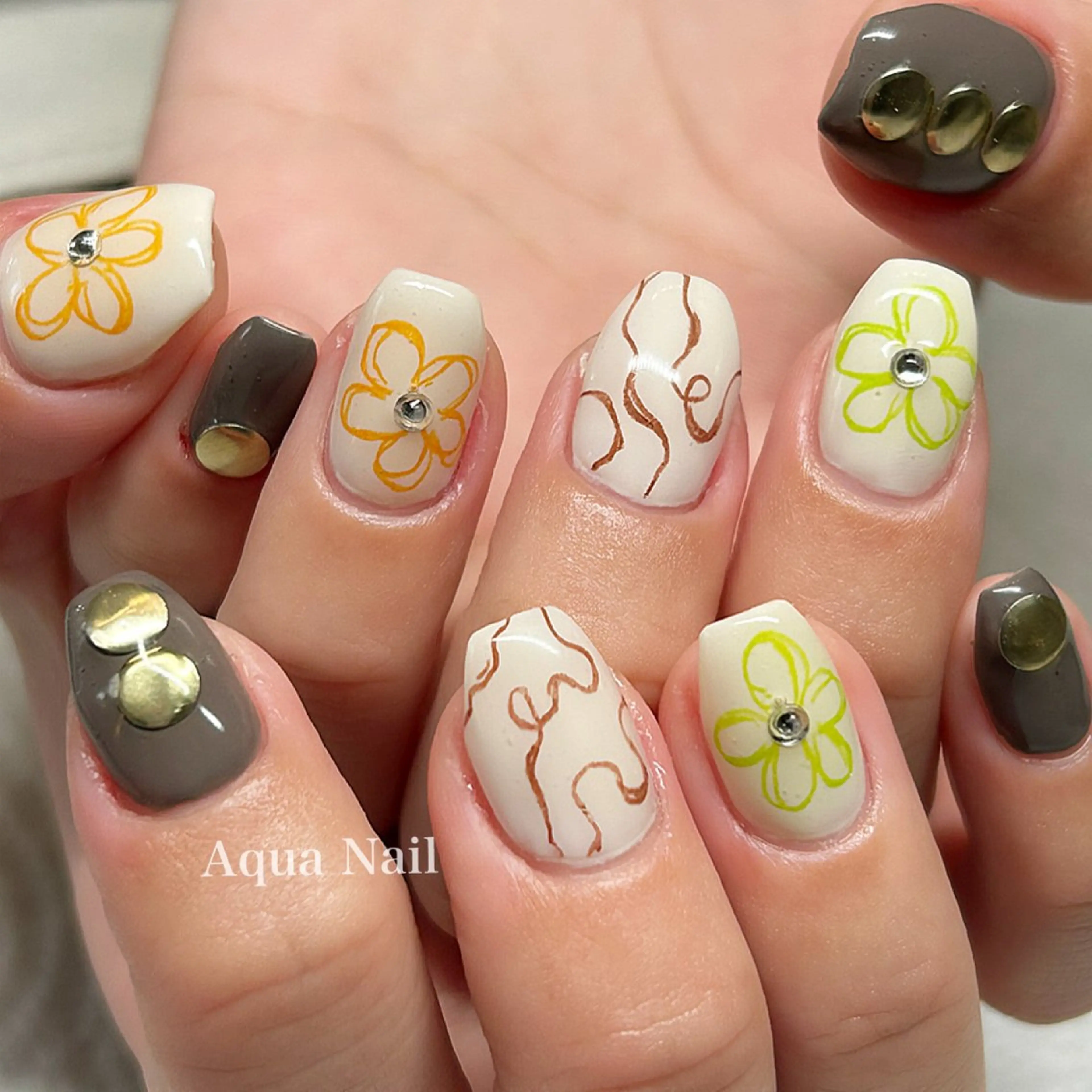 ネイル アートネイル ハンドネイル フットネイル AQUA NAIL所属・AQUA NAILのネイルデザイン