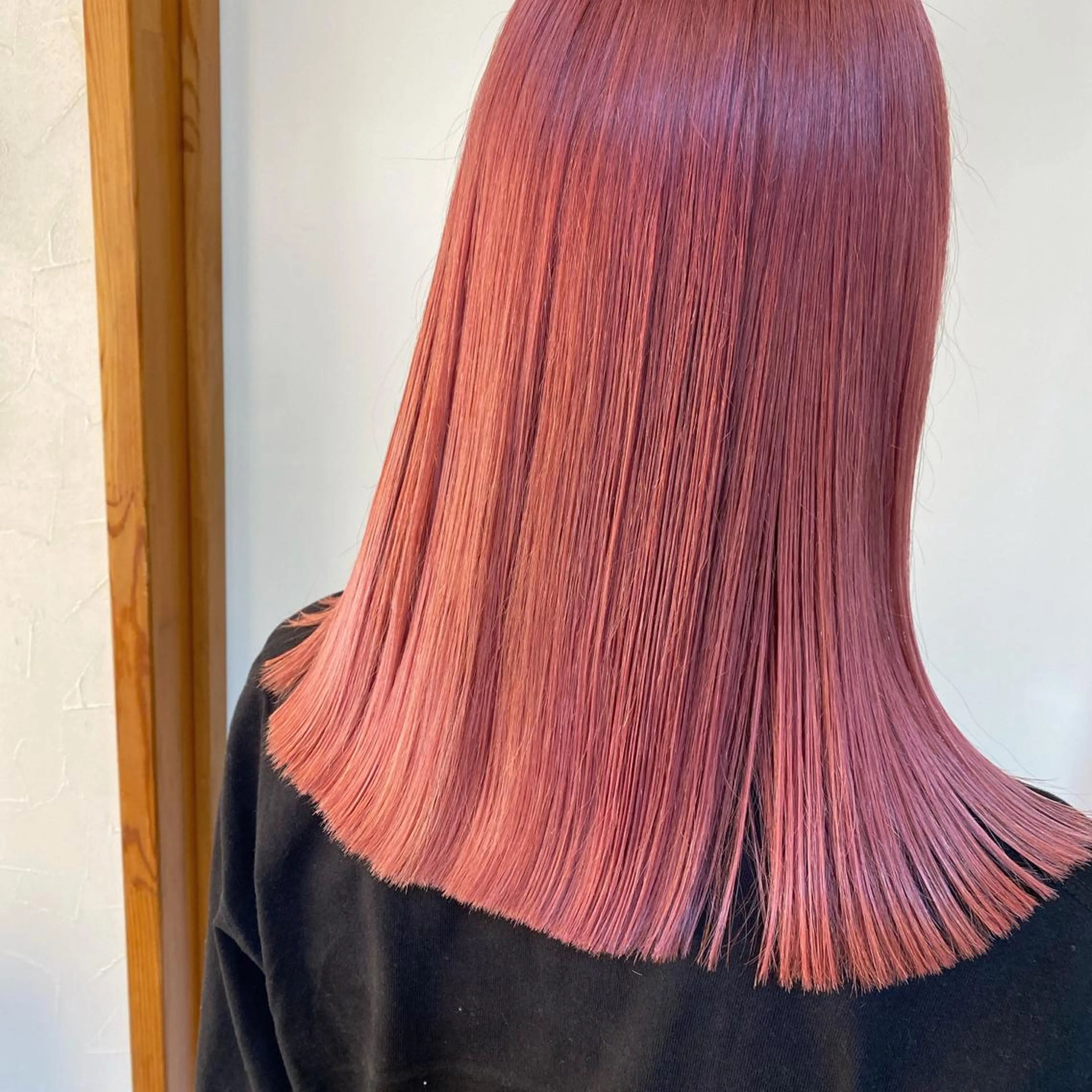 ミディアム カラー ヘアカラー トリートメント 土屋 愛海のヘアスタイル