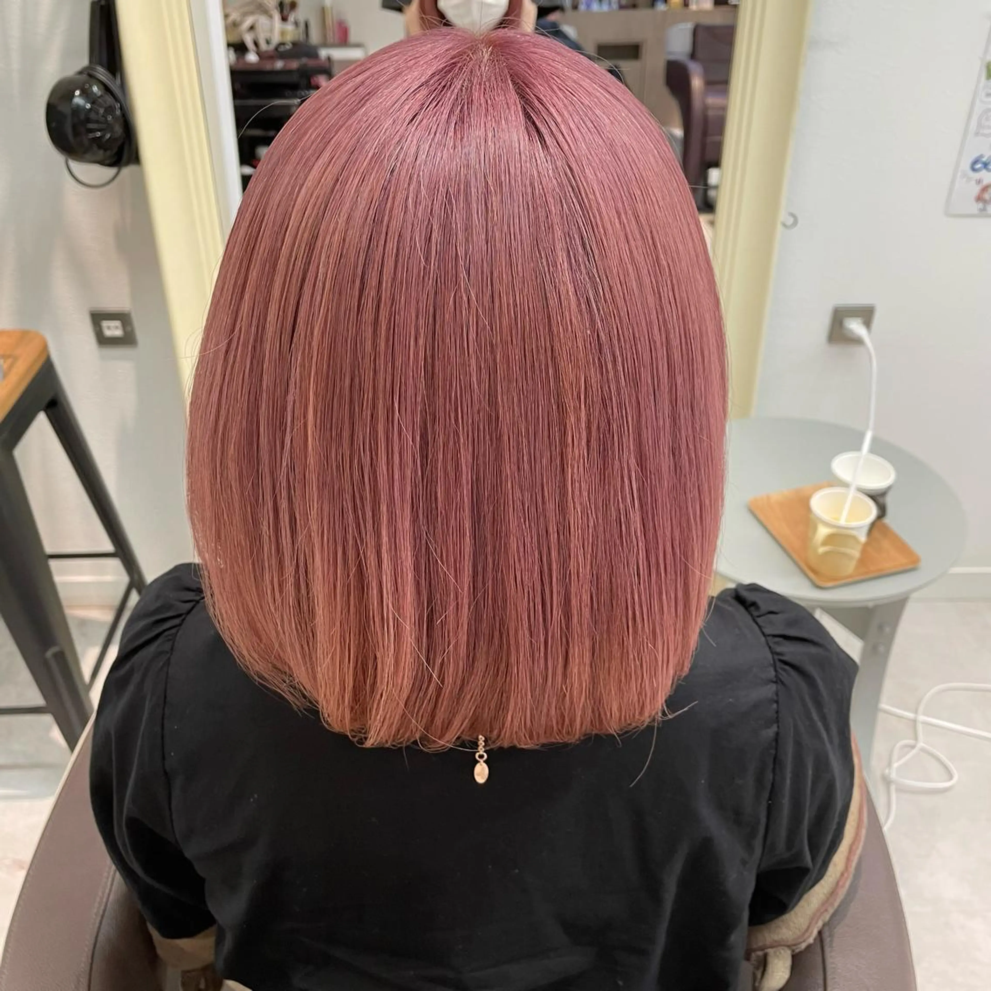 カラー ピンクカラー ピンクカラー🎀/ ミルクティー🍼花音のヘアスタイル