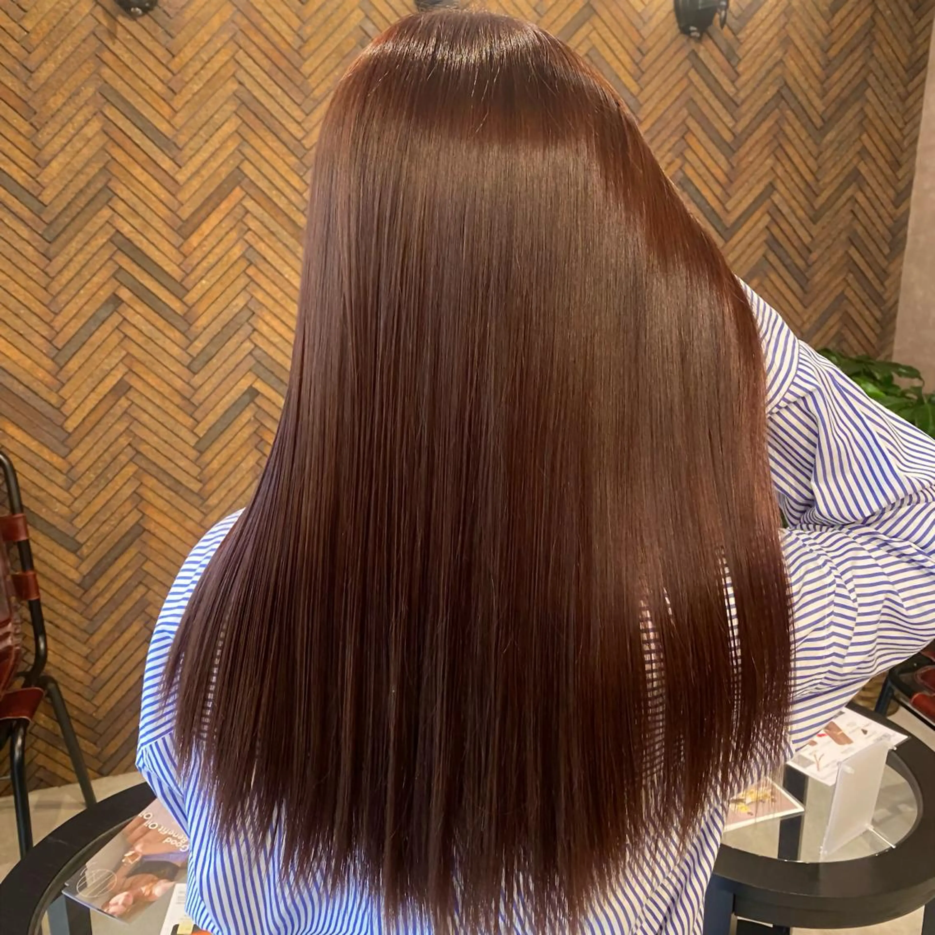 ロング カラー カット トリートメント tocca 💜石田愛結💜のヘアスタイル