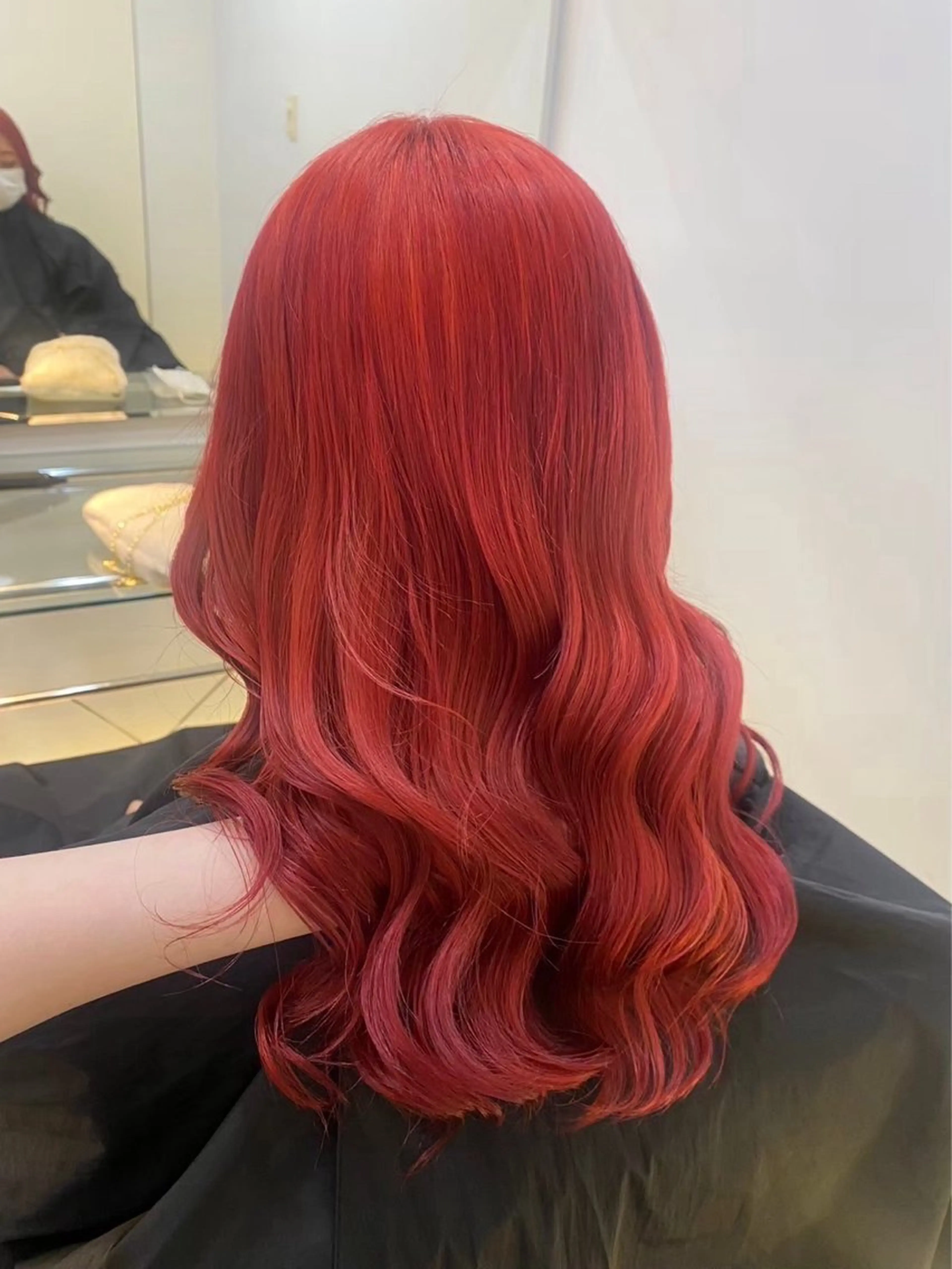 ロング カラー ヘアアレンジ ダブルカラー ハイトーンカラー 🥀ダブルカラー/ 縮毛矯正🥀ユイキのヘアスタイル