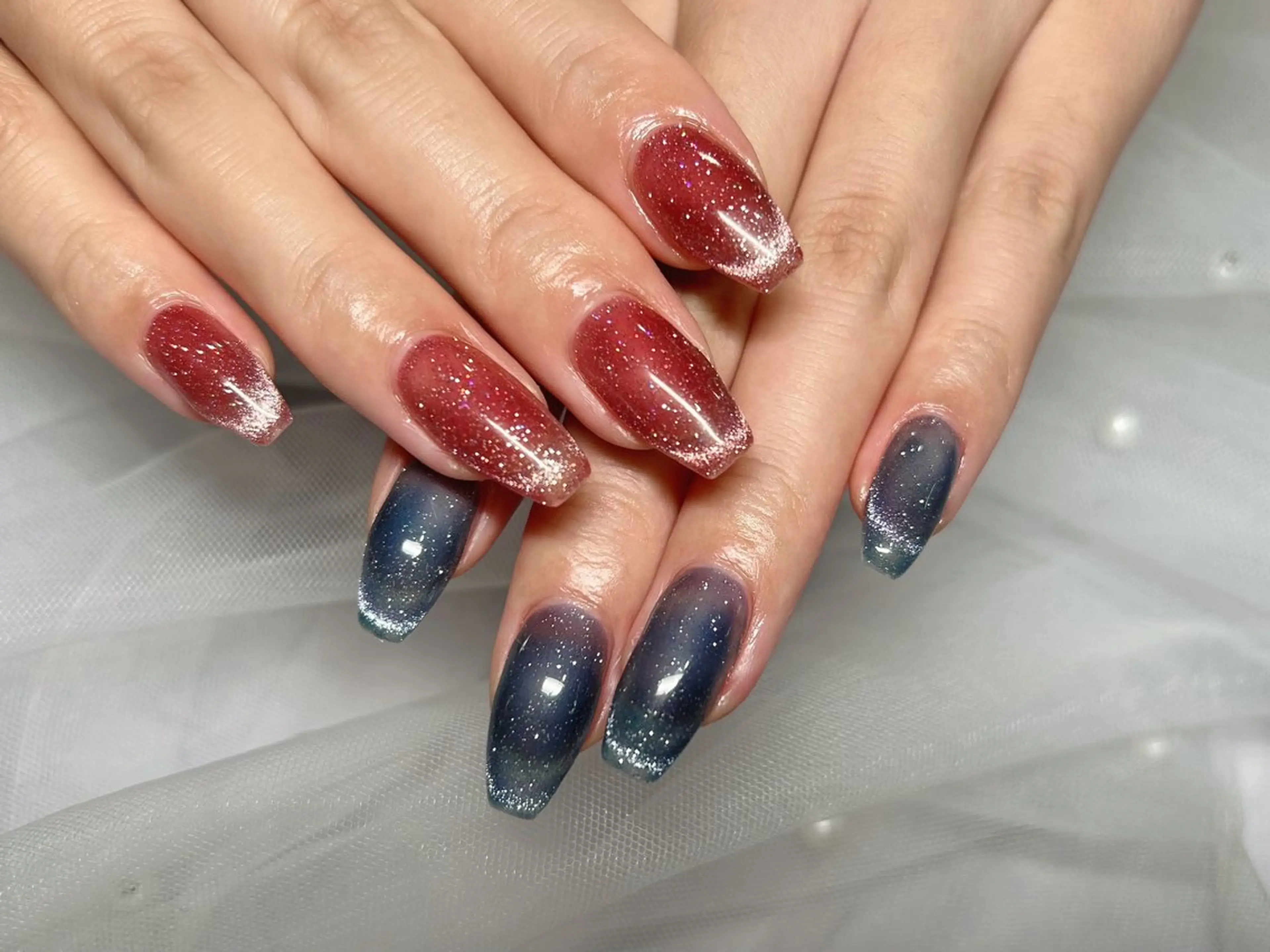 【オフあり♪】マグネットフレンチベースクリア💍の写真