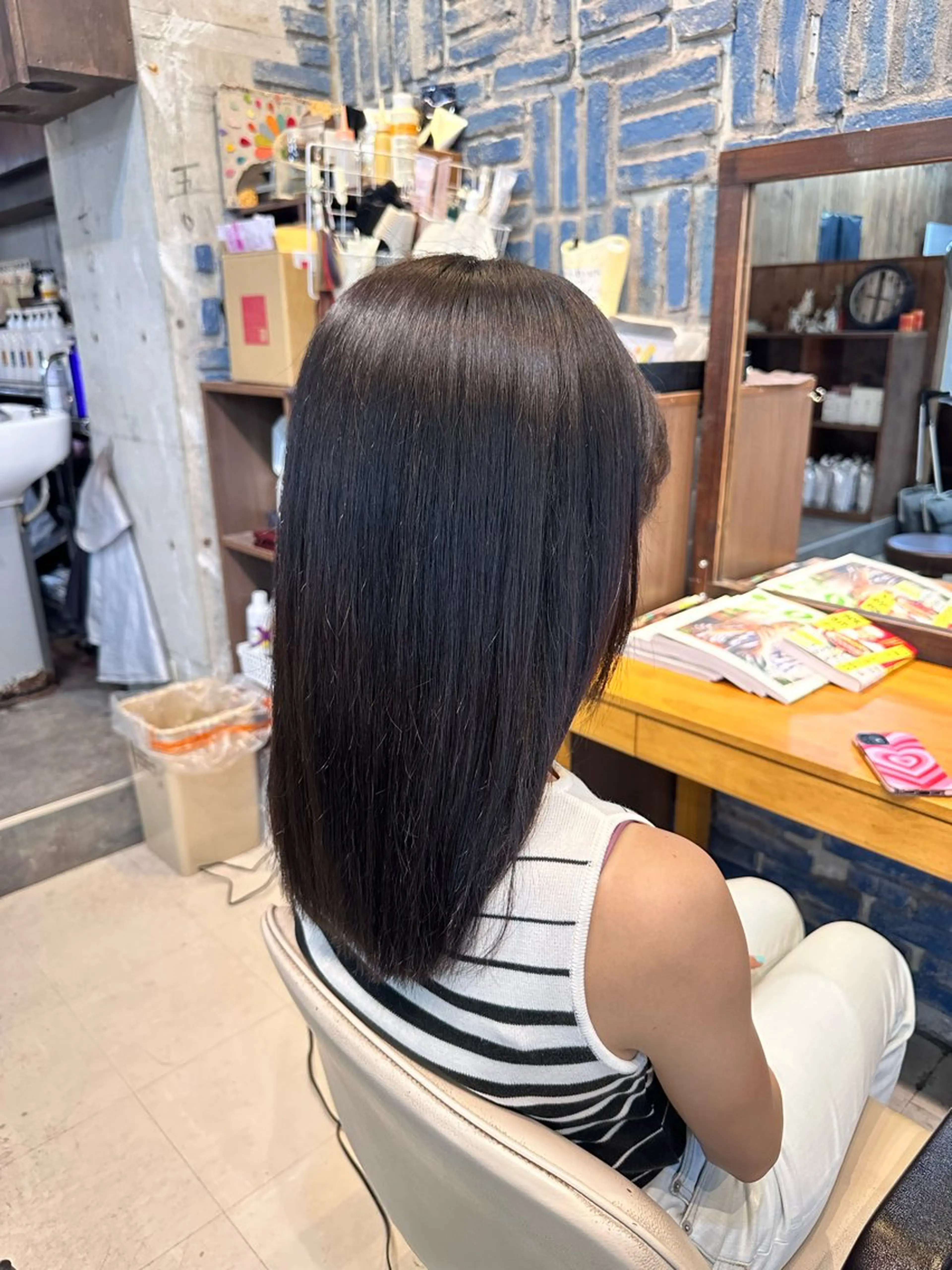 ミディアム ヘアカラー Hair Atelier P's 【ピース】所属・Kaori / P’s 渋谷のヘアスタイル