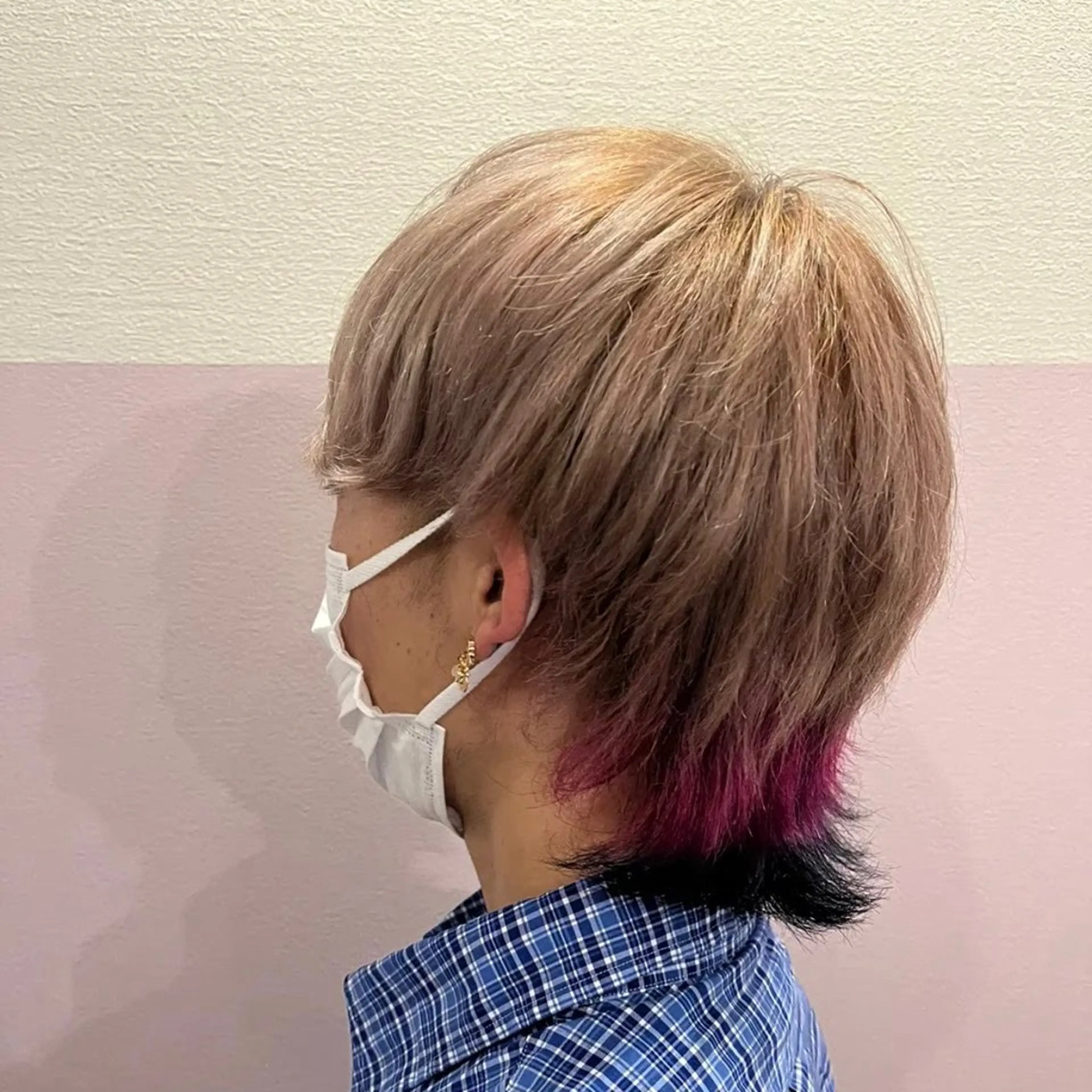 カラー メンズ フルールドソレイユ所属・♡ナナコ♡ レイヤー/艶髪のヘアスタイル