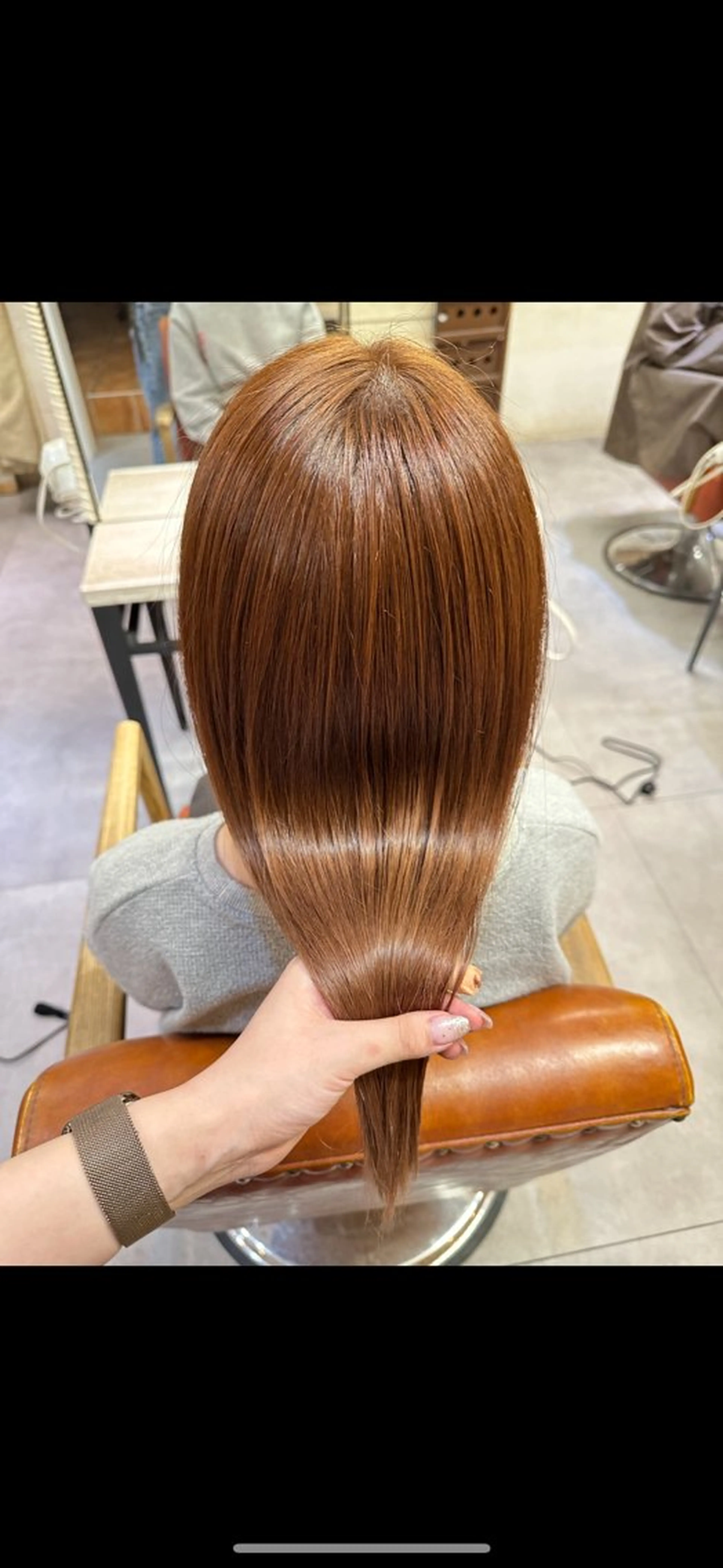 カット➕全頭ハイライト➕モイスチャートリートメント🫧 2,200円でイルミナカラー変更◎の写真