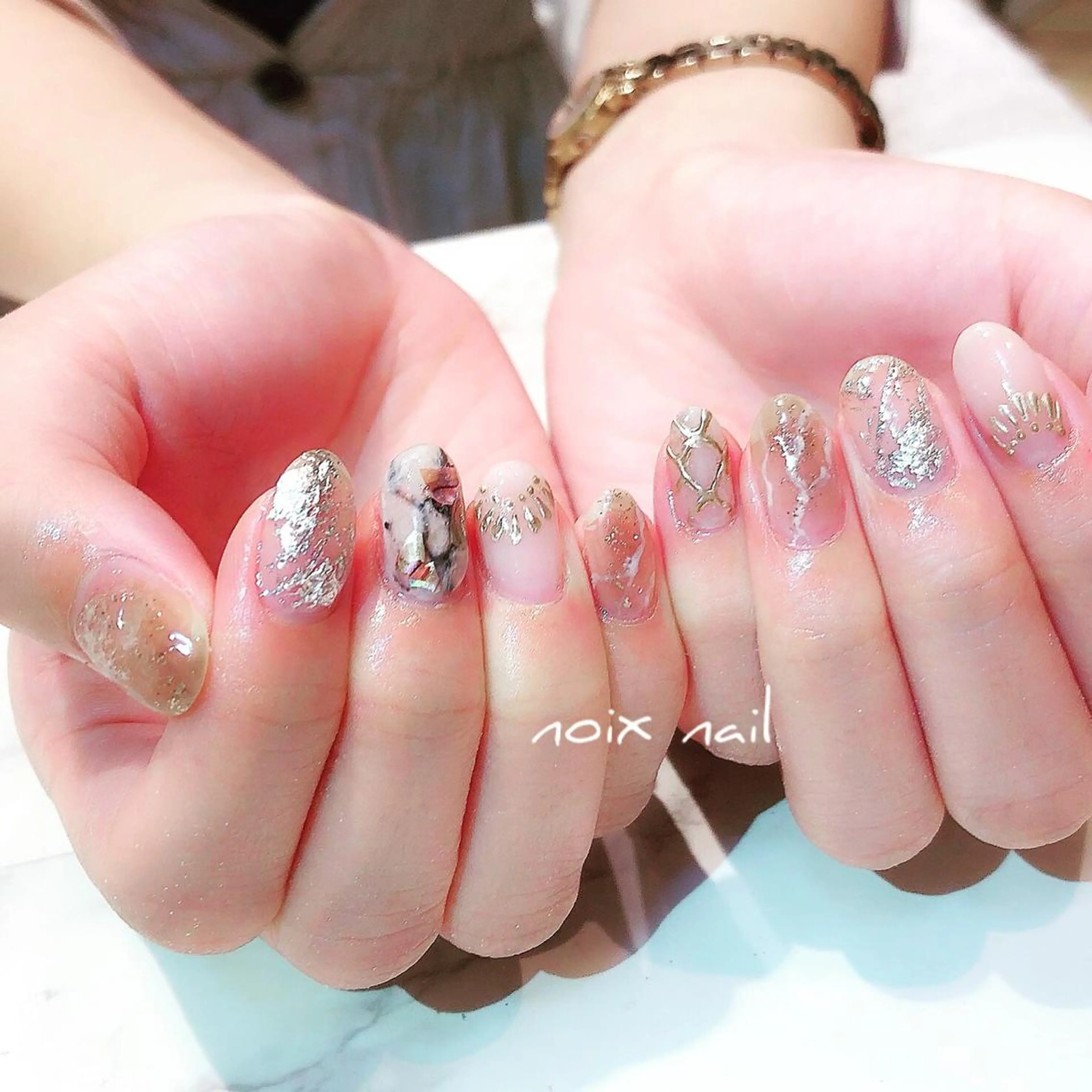 ネイル noix nail &eyeのネイルデザイン
