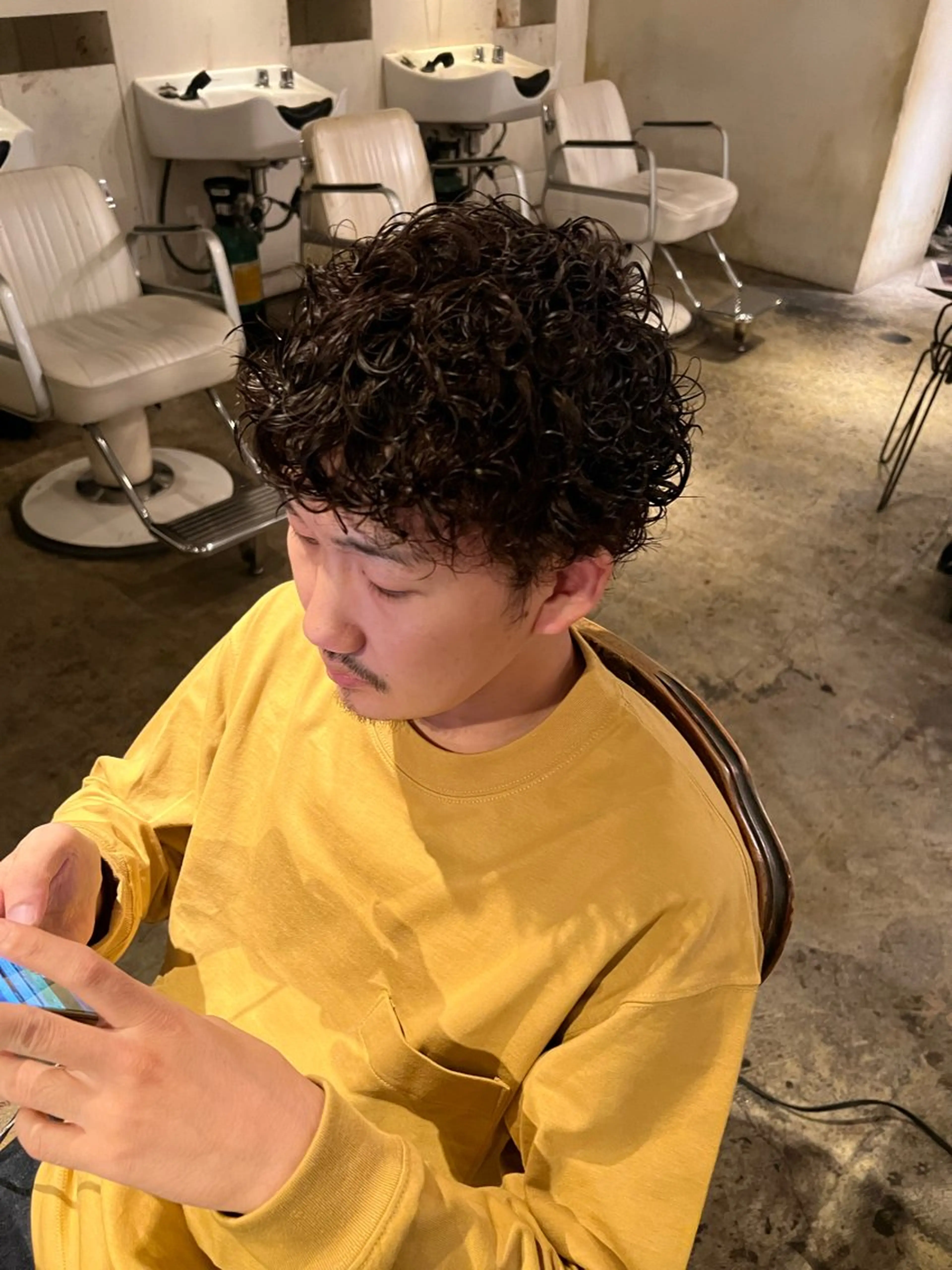 パーマ サンティエ都通店所属・永山 萌文のヘアスタイル