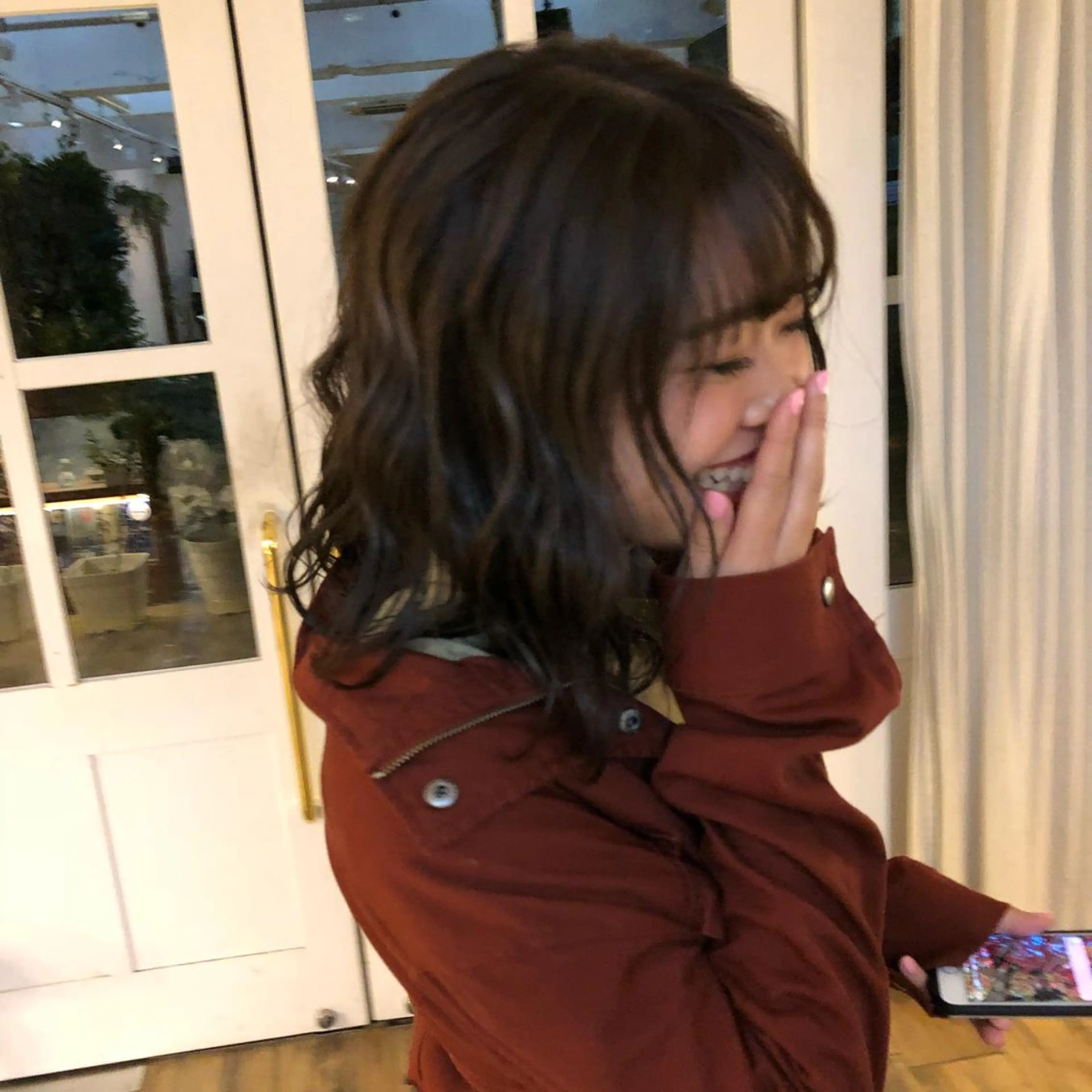 カラー qpula所属・qpula misuzuのヘアスタイル