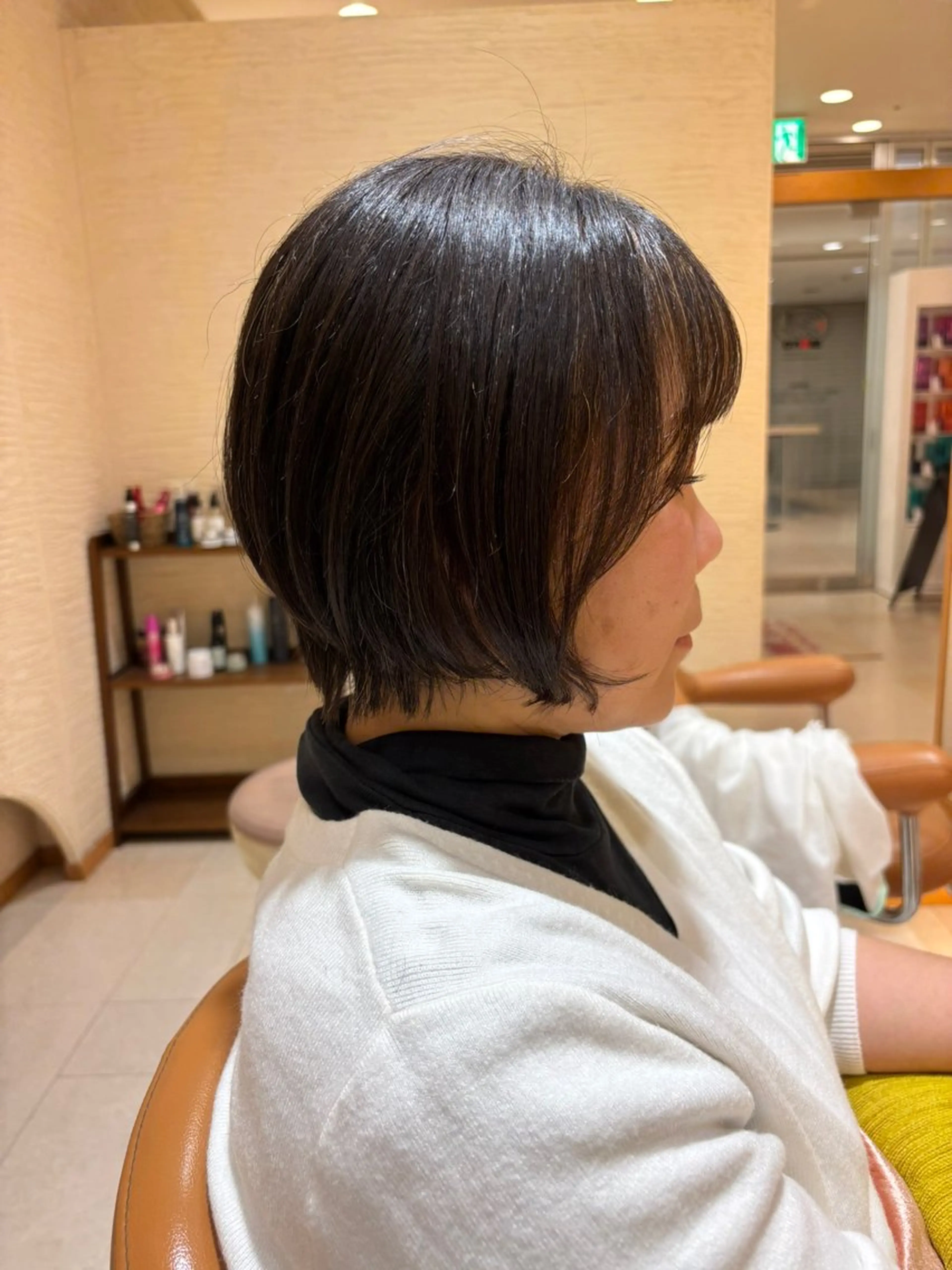 ショート ショートヘア カット パーマ トリートメント ヘッドスパ 藤森 大のヘアスタイル