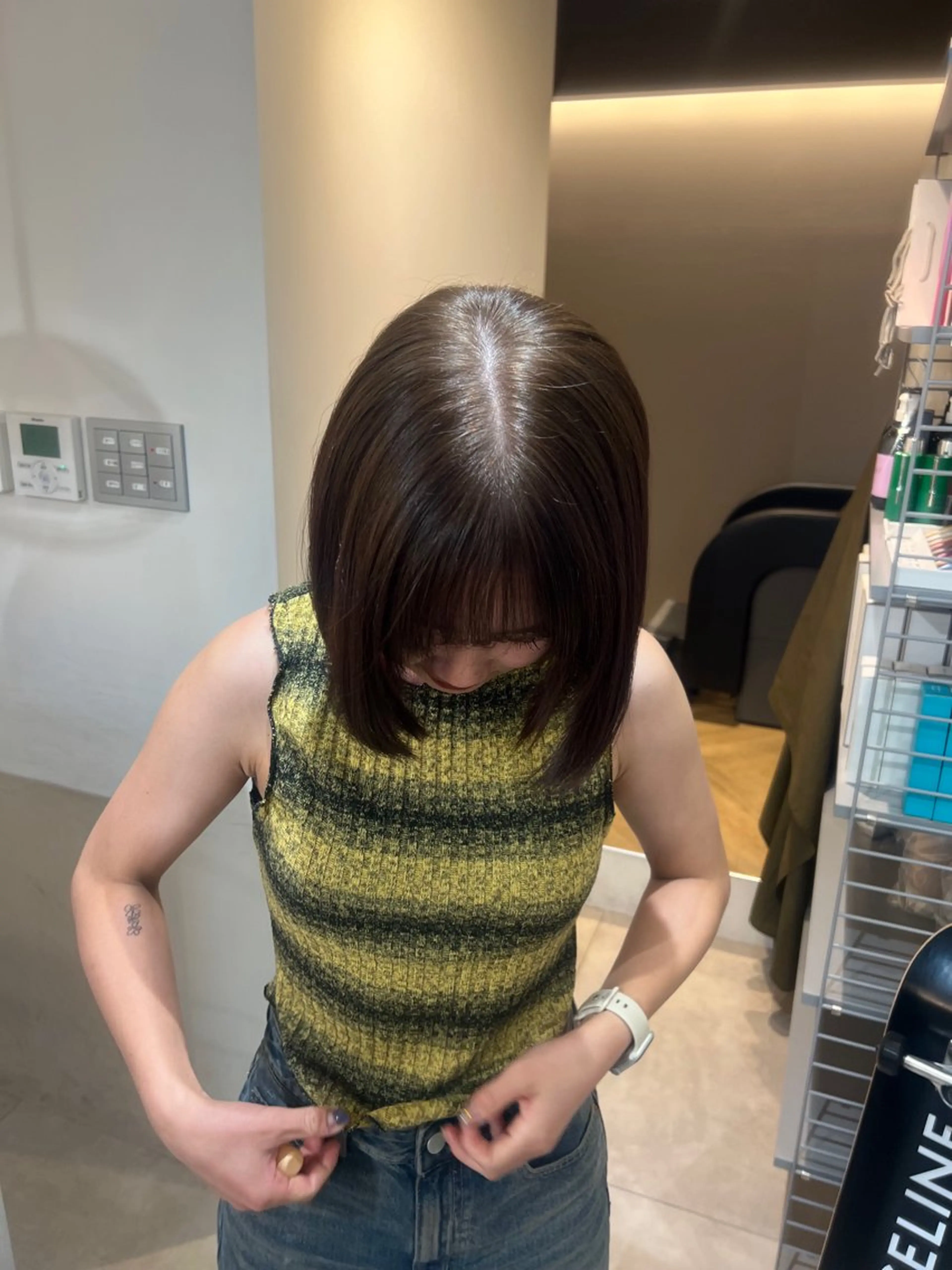 ショート 魚谷 綾渚のヘアスタイル
