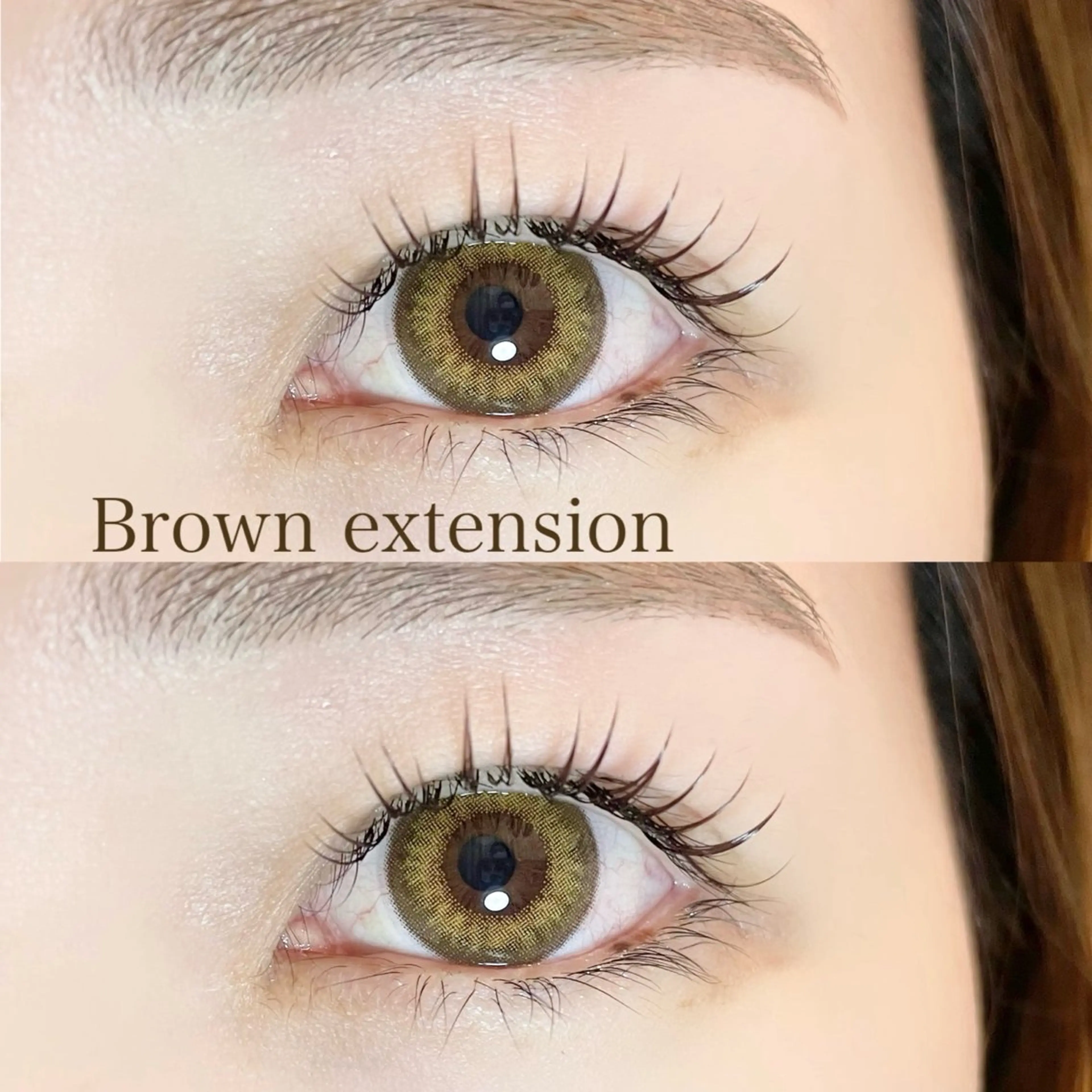 マツエク・マツパ 束感まつ毛 Cカール カラーマツエク フラットラッシュ RECHELALOHA 福島店所属・RECHEL SAEのマツエク・マツパデザイン