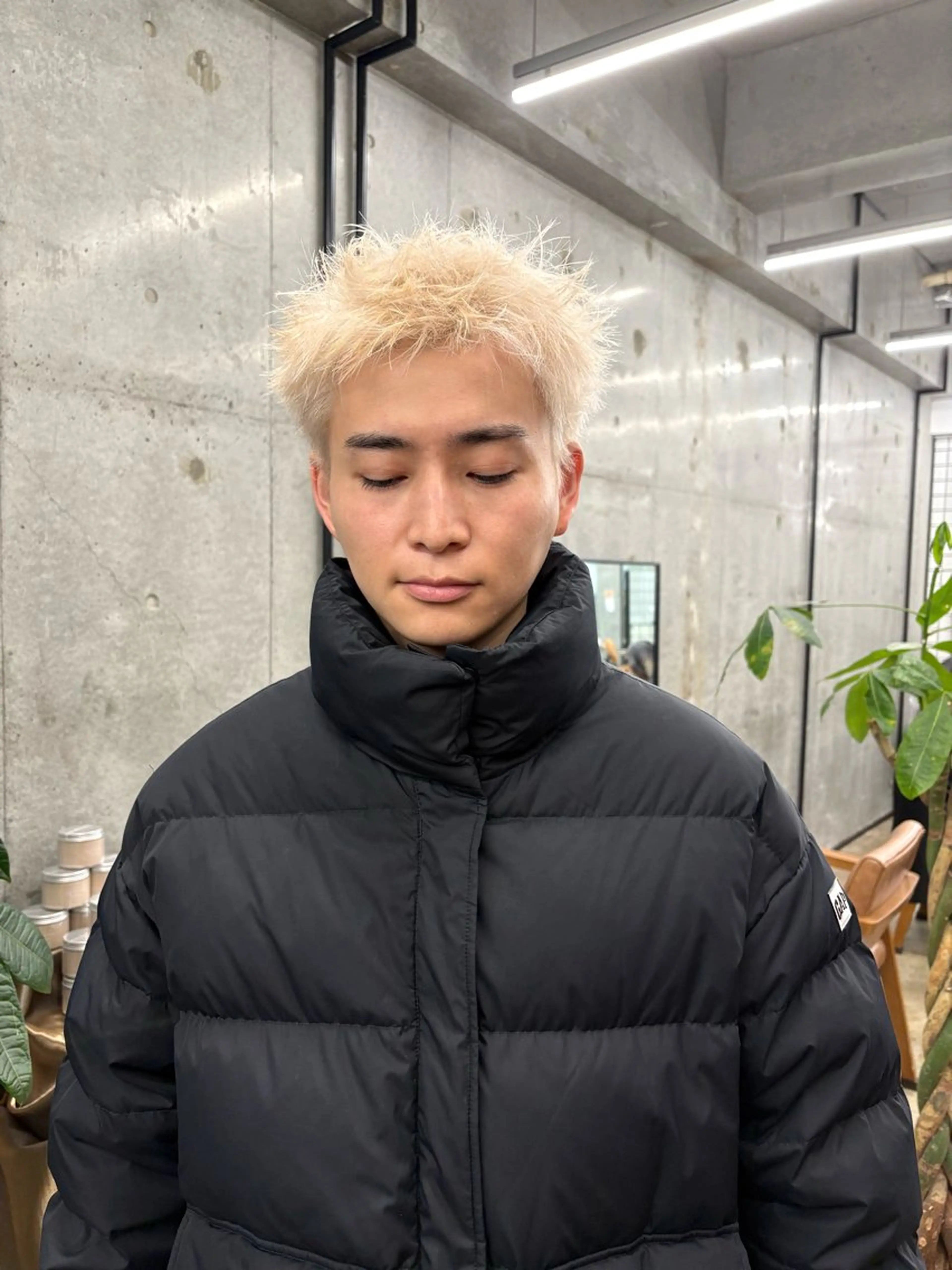 ショート カラー メンズ カット ヘアカラー 《メンズ支持NO.1 ×艶ブラウン》ソウタのヘアスタイル