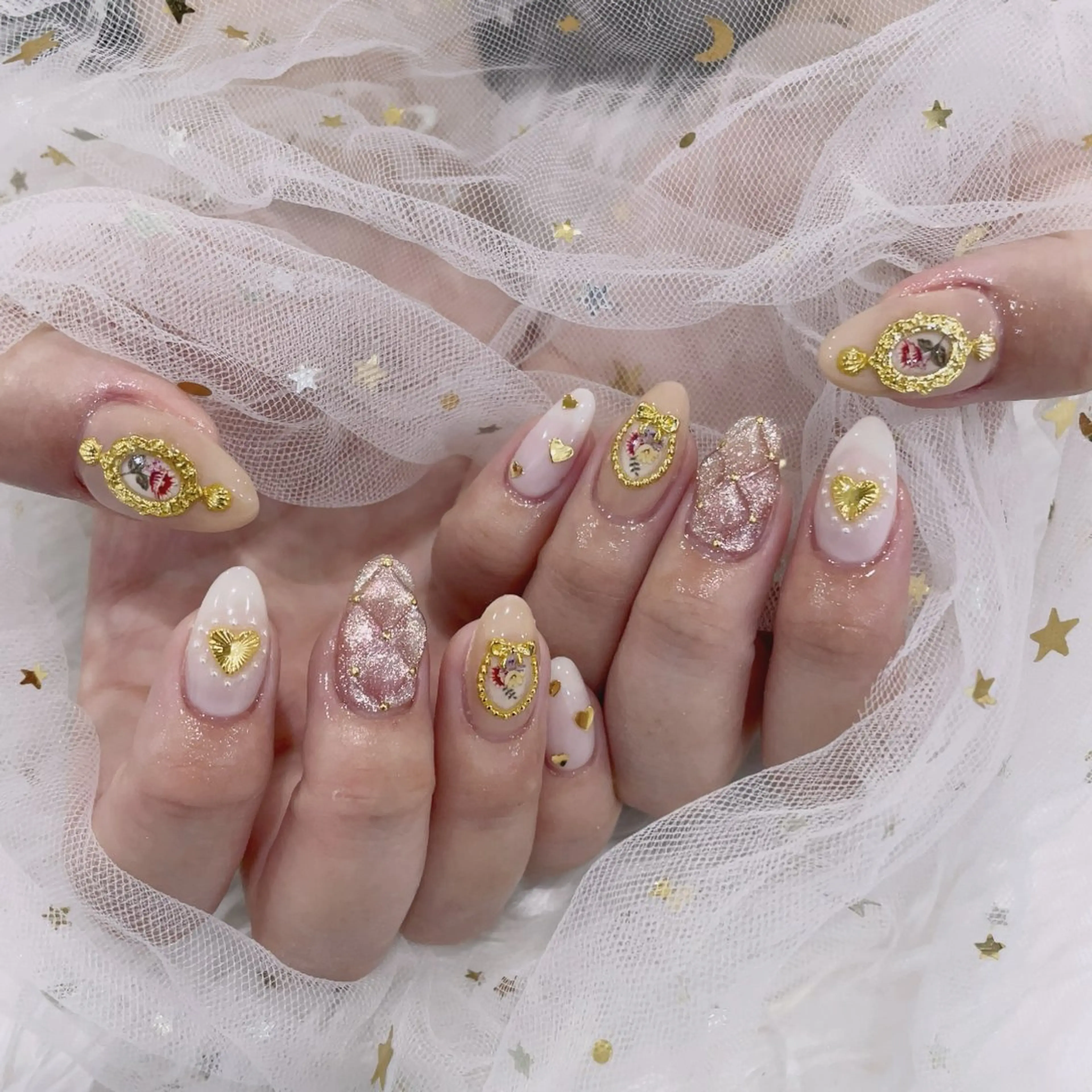 ミディアム ハンドネイル cho nailのネイルデザイン