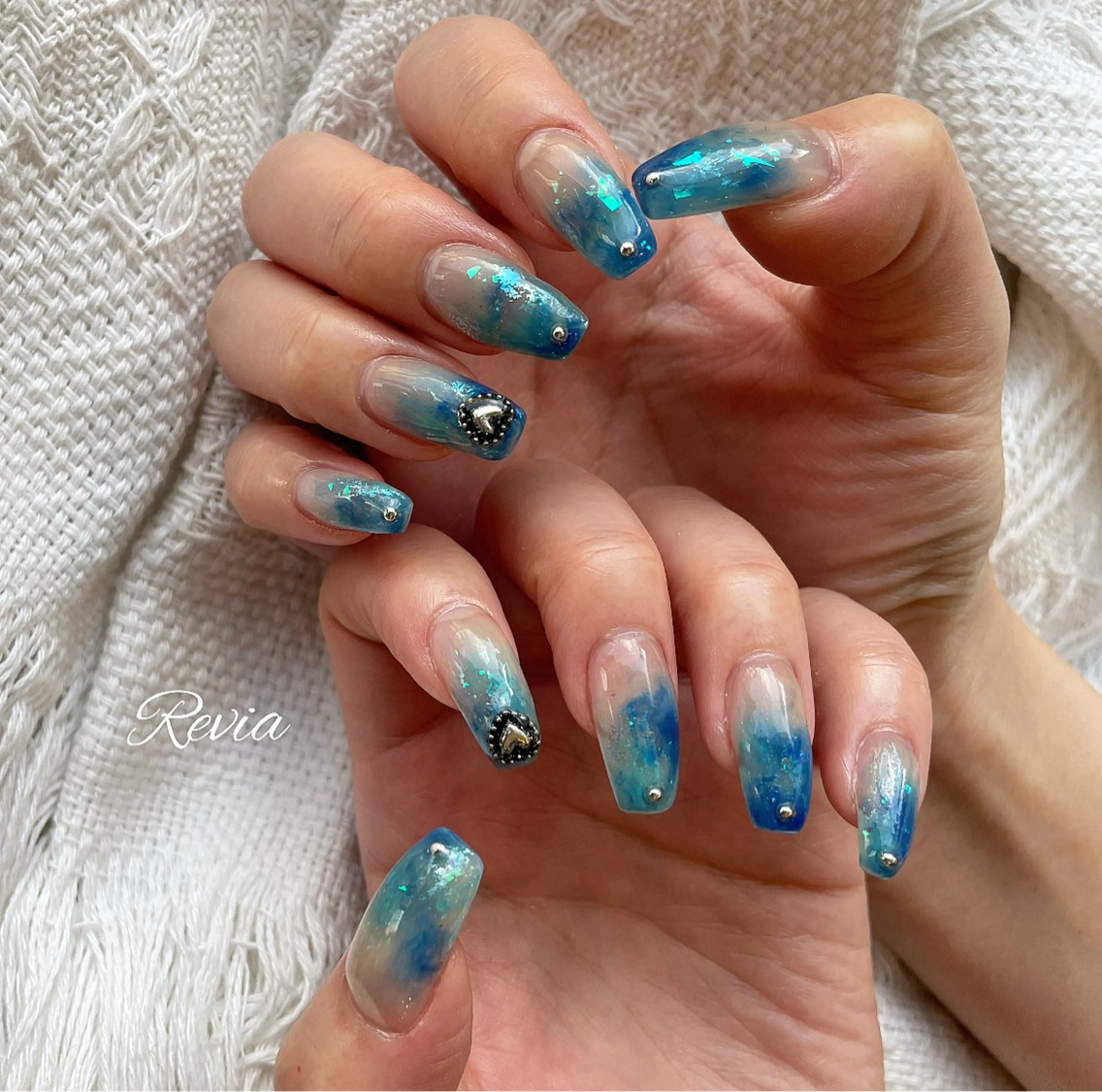ネイル ハンドネイル revia所属・ERI Nailistのネイルデザイン