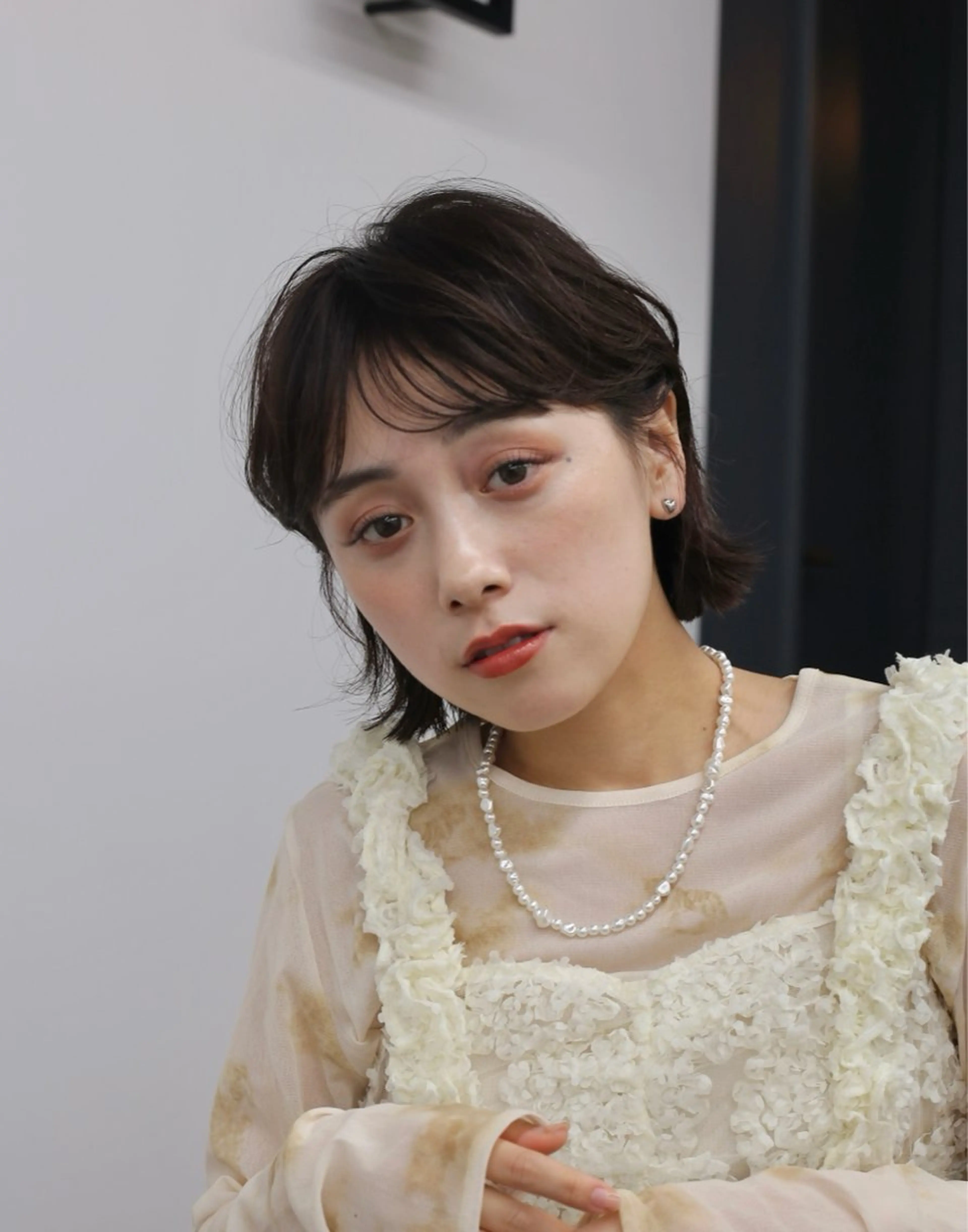 ショート レイヤーパーマ/ ショートパーマ/横浜のヘアスタイル