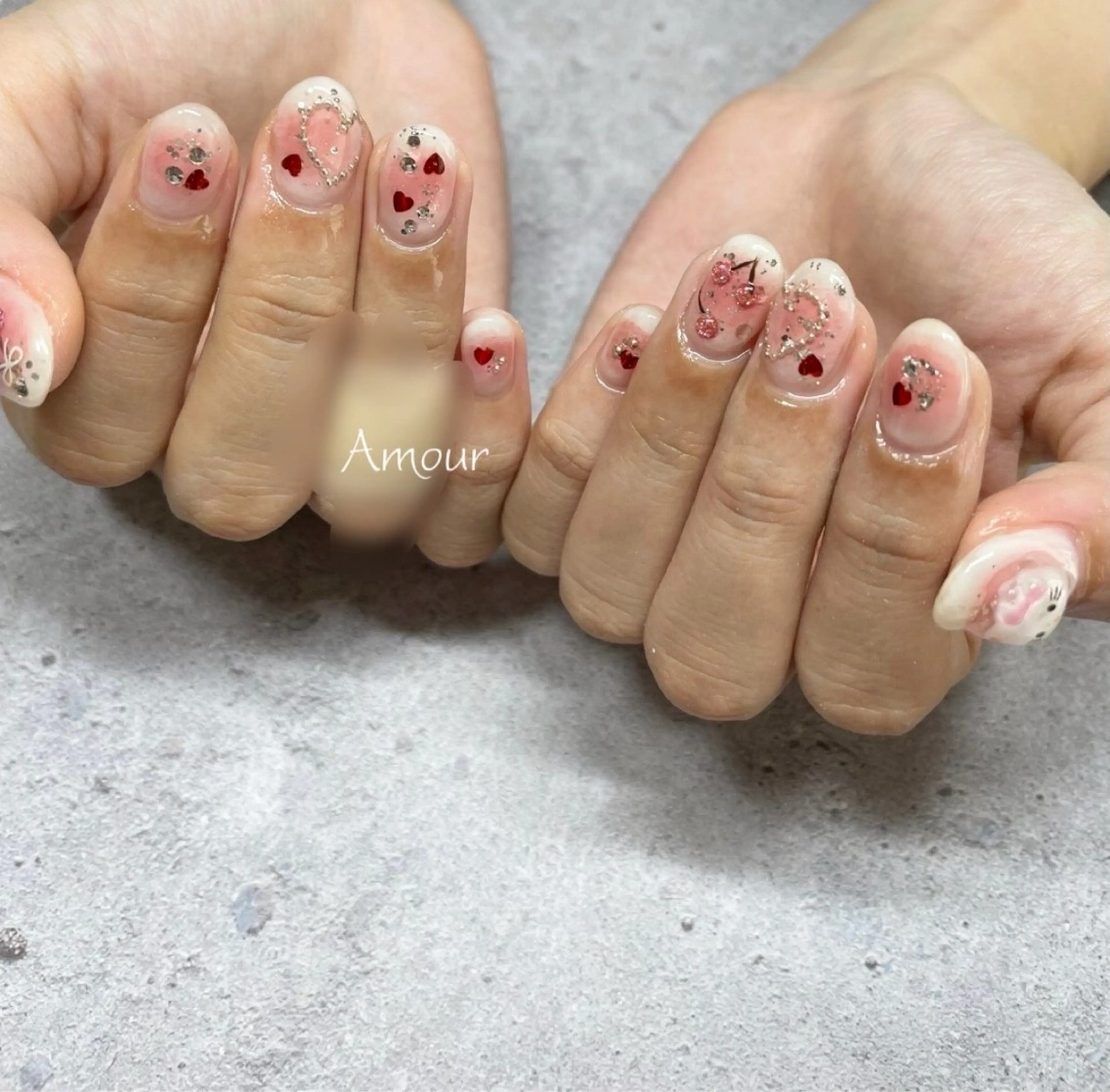 ネイル 持ち込み Nail Salon Amourのネイルデザイン
