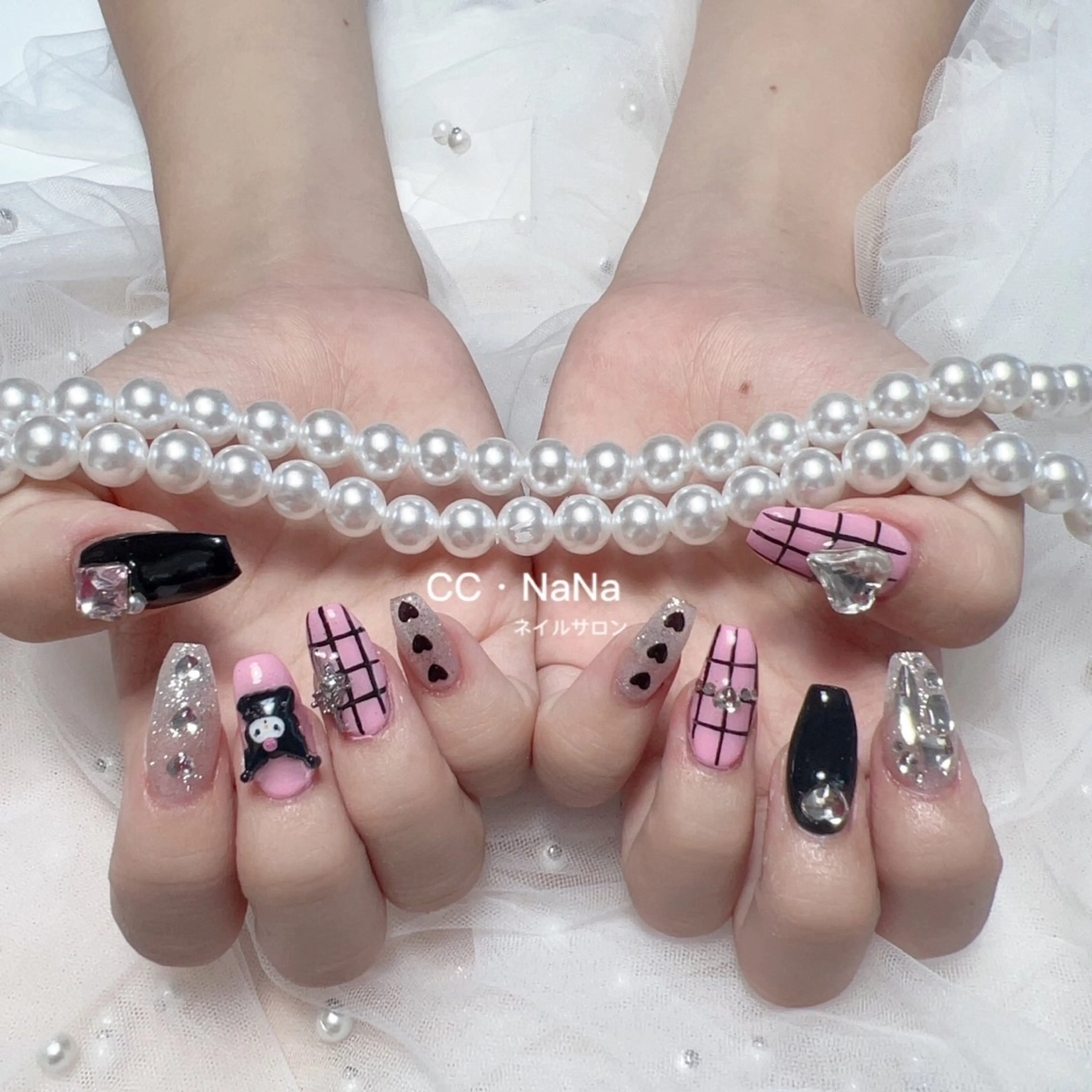 ネイル スカルプネイル ハンドネイル CCNaNaスカルプ 長さだし専門💎Yoのネイルデザイン