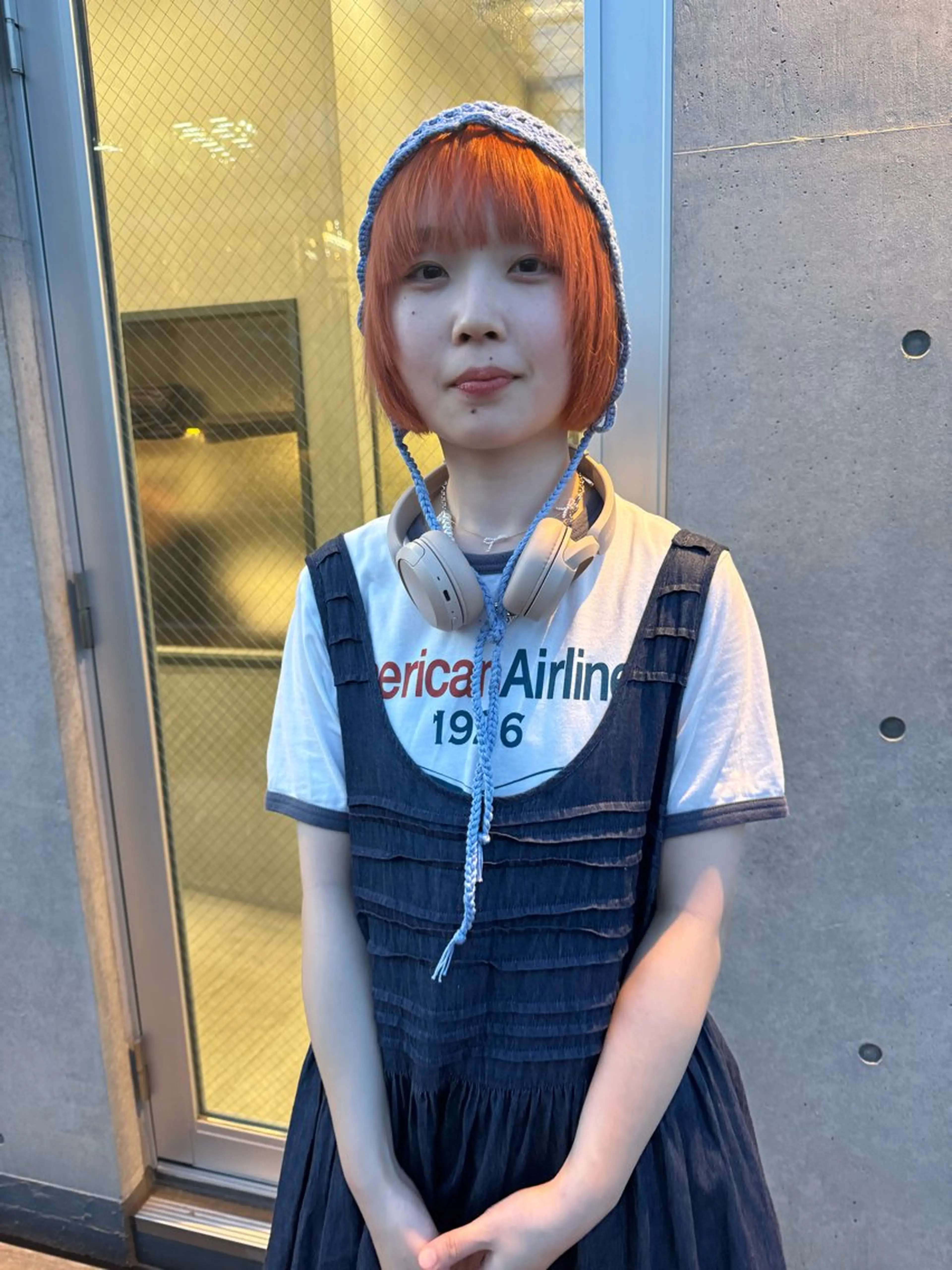 ショート カラー ブリーチ ケアブリーチ ダブルカラー ハイトーンカラー オレンジ 🌈前田 ジュンのヘアスタイル