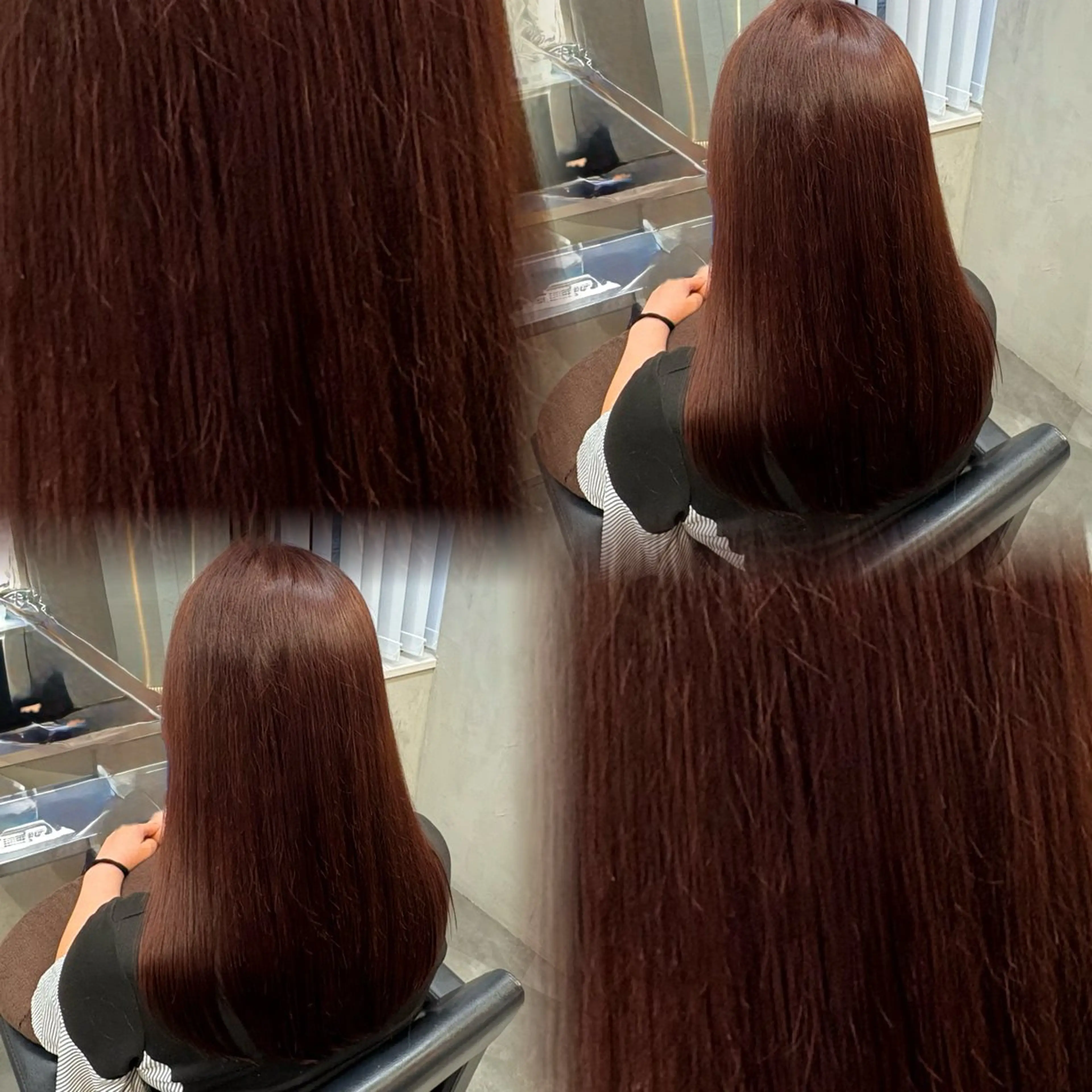 カラー 博多/ ブリーチ/暖色/色味のヘアスタイル