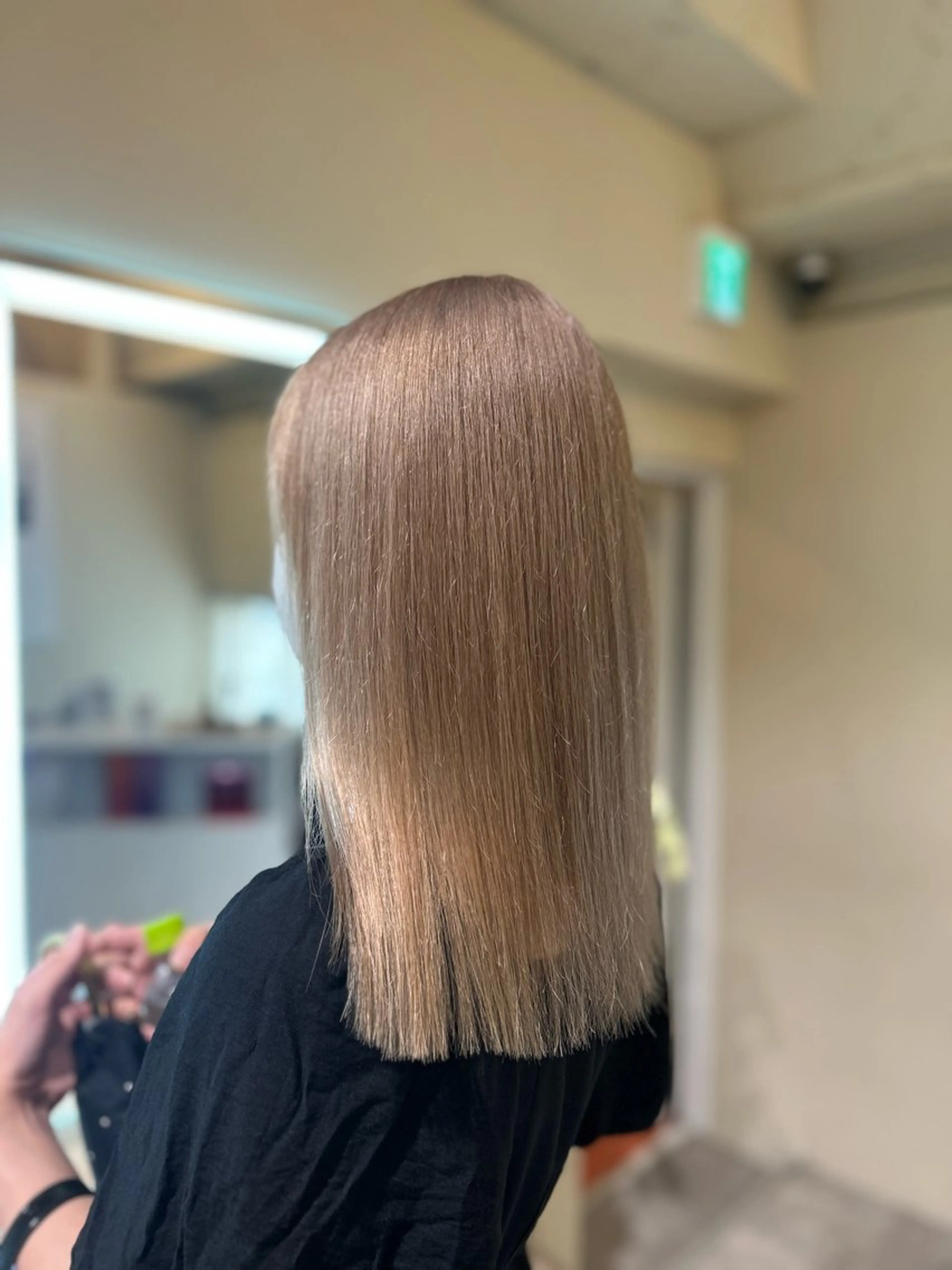 ロング ハイライト 髪質改善 韓国風ヘア レイヤーカット 縮毛矯正 カット ヘアカラー トリートメント 透明感カラー/パーマ ⚡️ 金子 聖汰⚡️のヘアスタイル