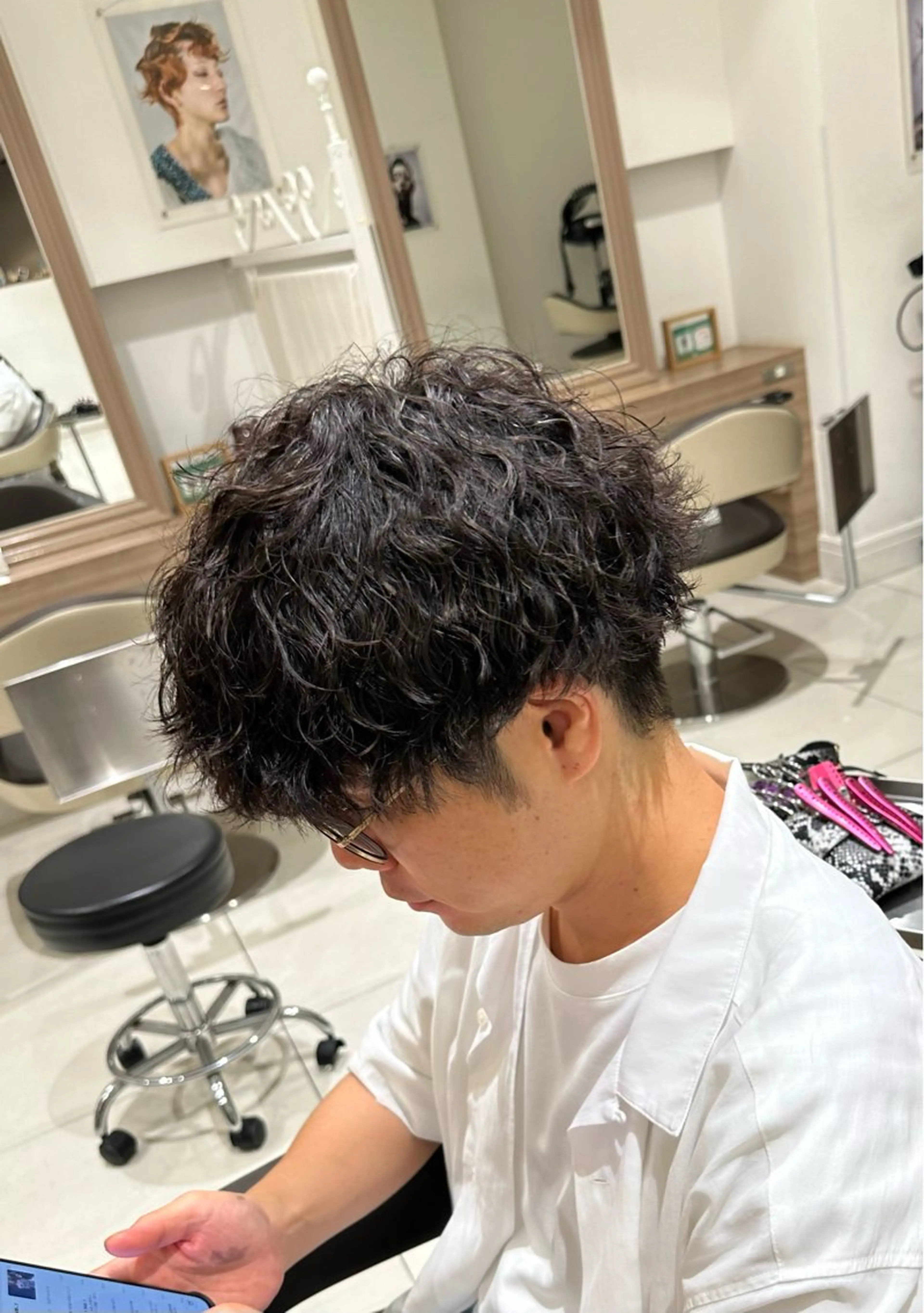 パーマ ツイストスパイラルパーマ スパイラルパーマ カット パーマ Ash南町田グランベリーパーク店所属・Ash南町田店 ✂️ ユージのヘアスタイル
