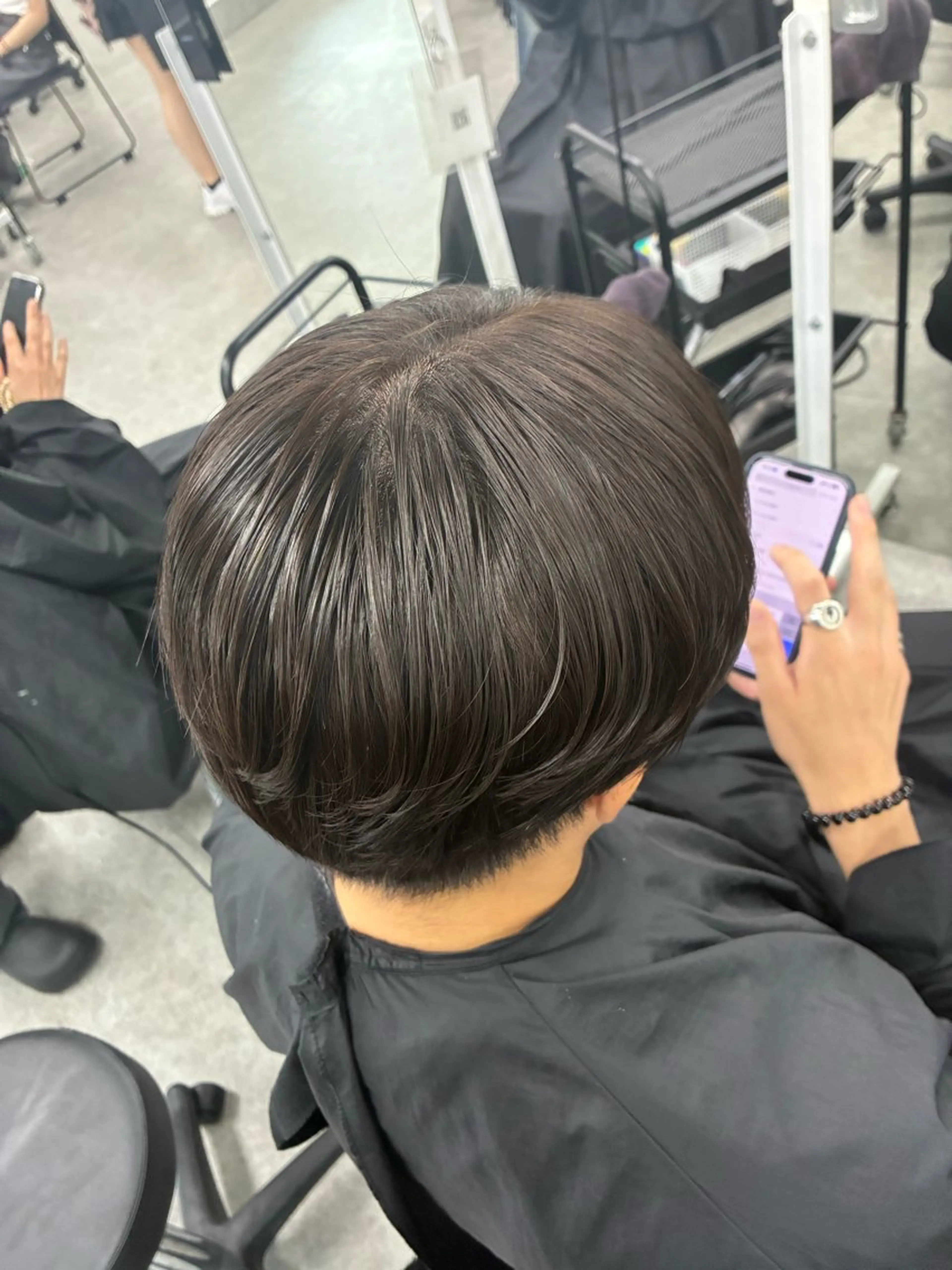 メンズ カット うる艶カラー🍓 モデル募集🍓海音のヘアスタイル