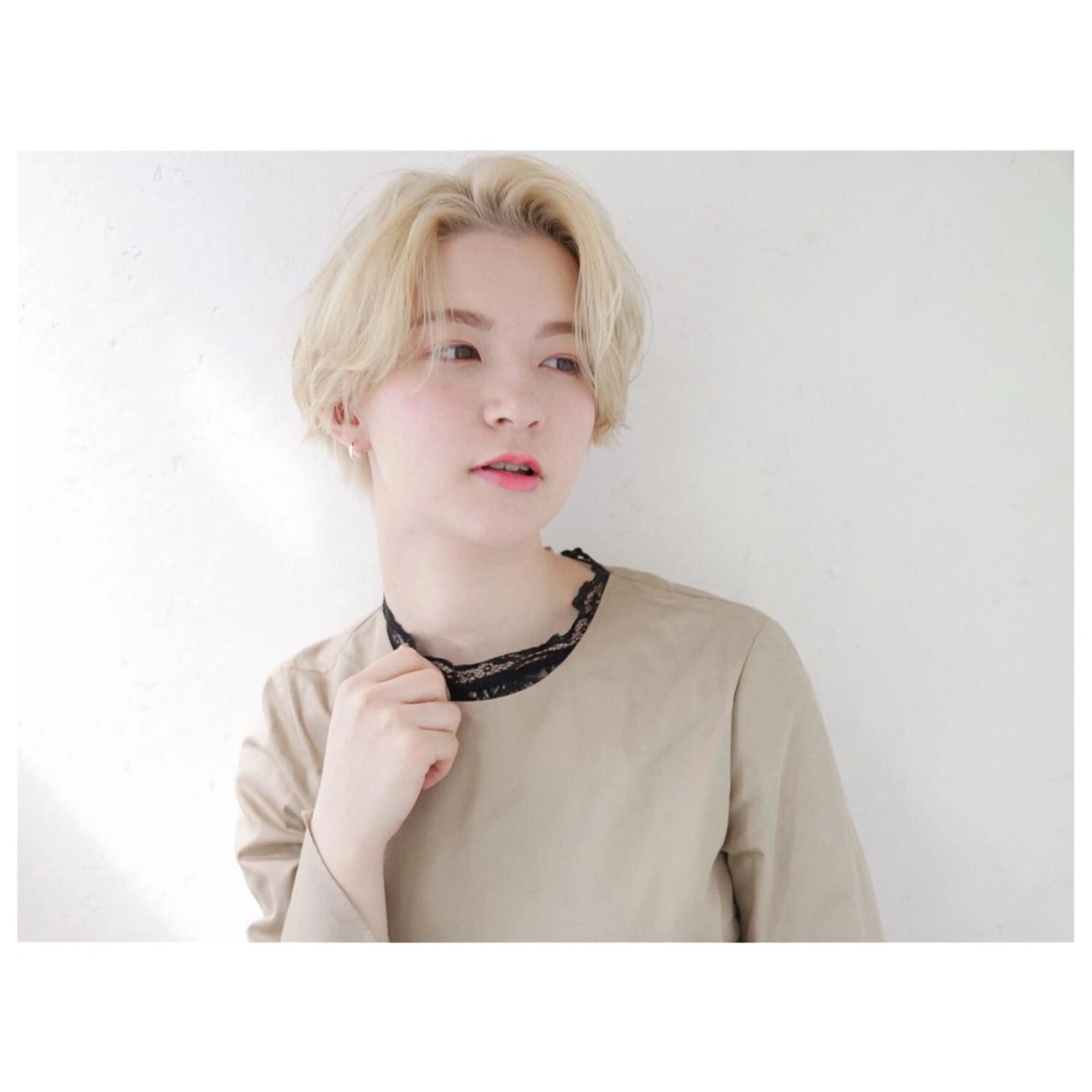 ショート カラー ヘアアレンジ Inity 心斎橋店のヘアスタイル