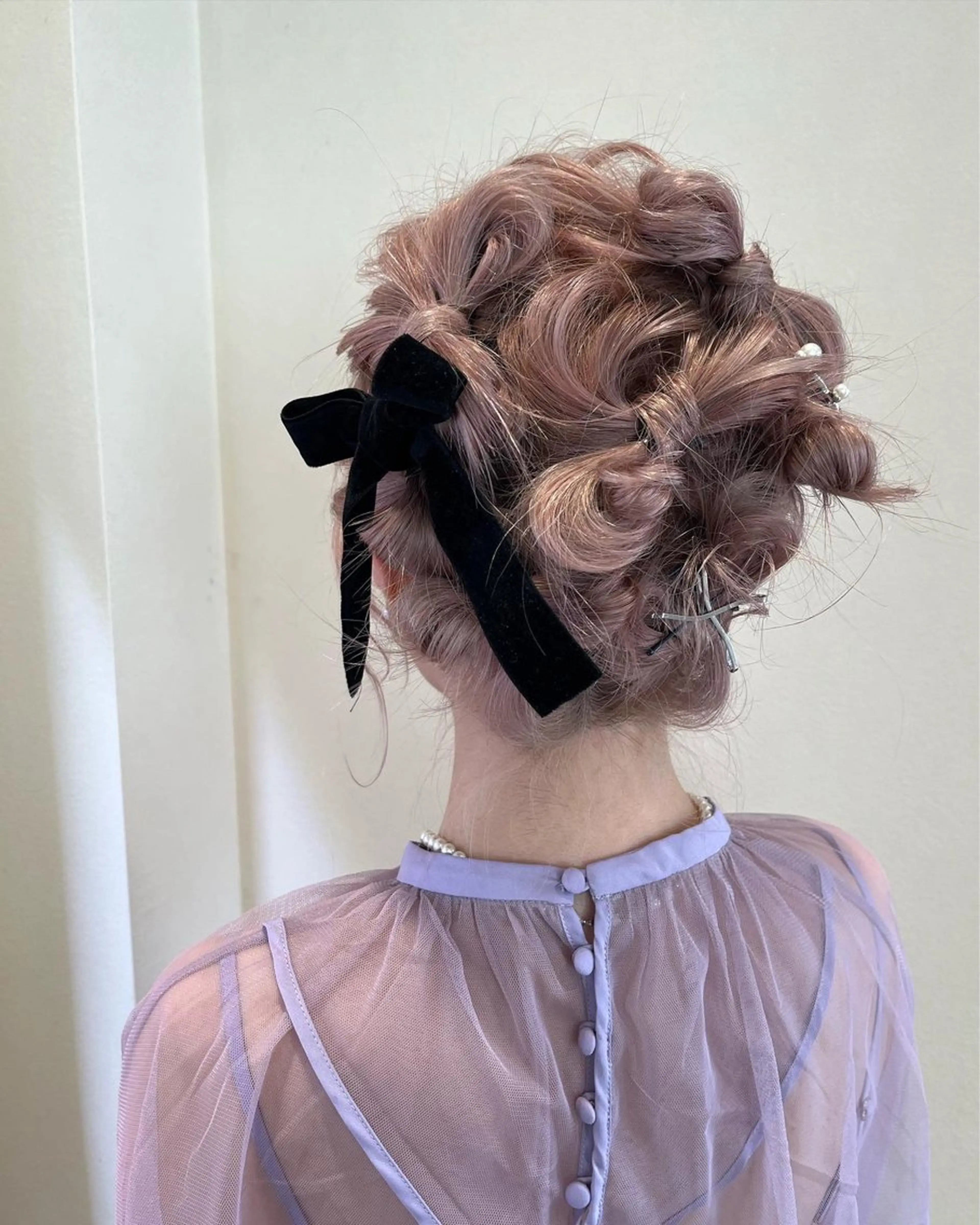 ヘアアレンジ ヘアセット ヘアアレンジ｜ 柔らかカラー｜🥥のその他イメージ