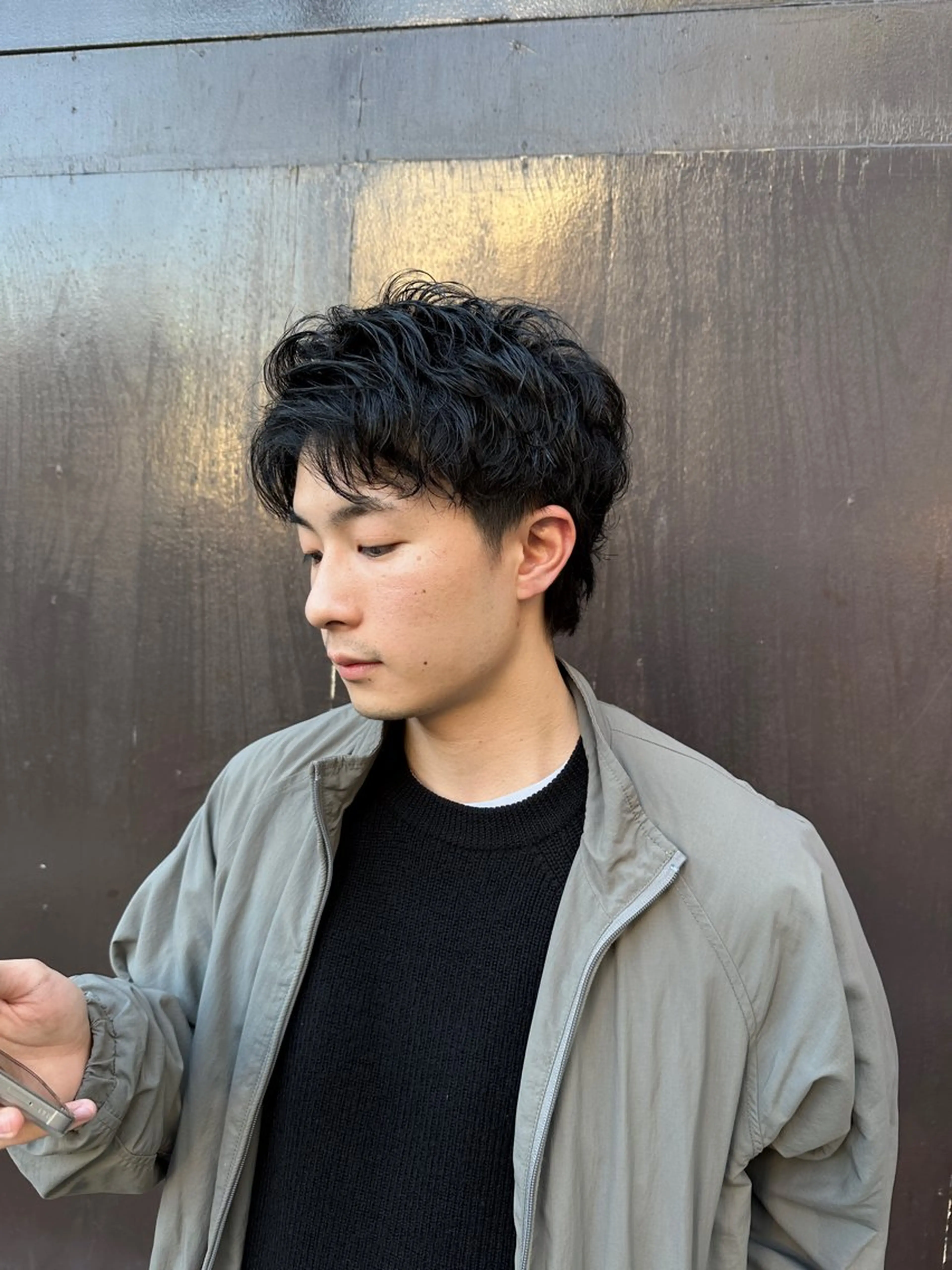 メンズ カット 🎖️似合わせメンズ パーマ🎖️カネキのヘアスタイル