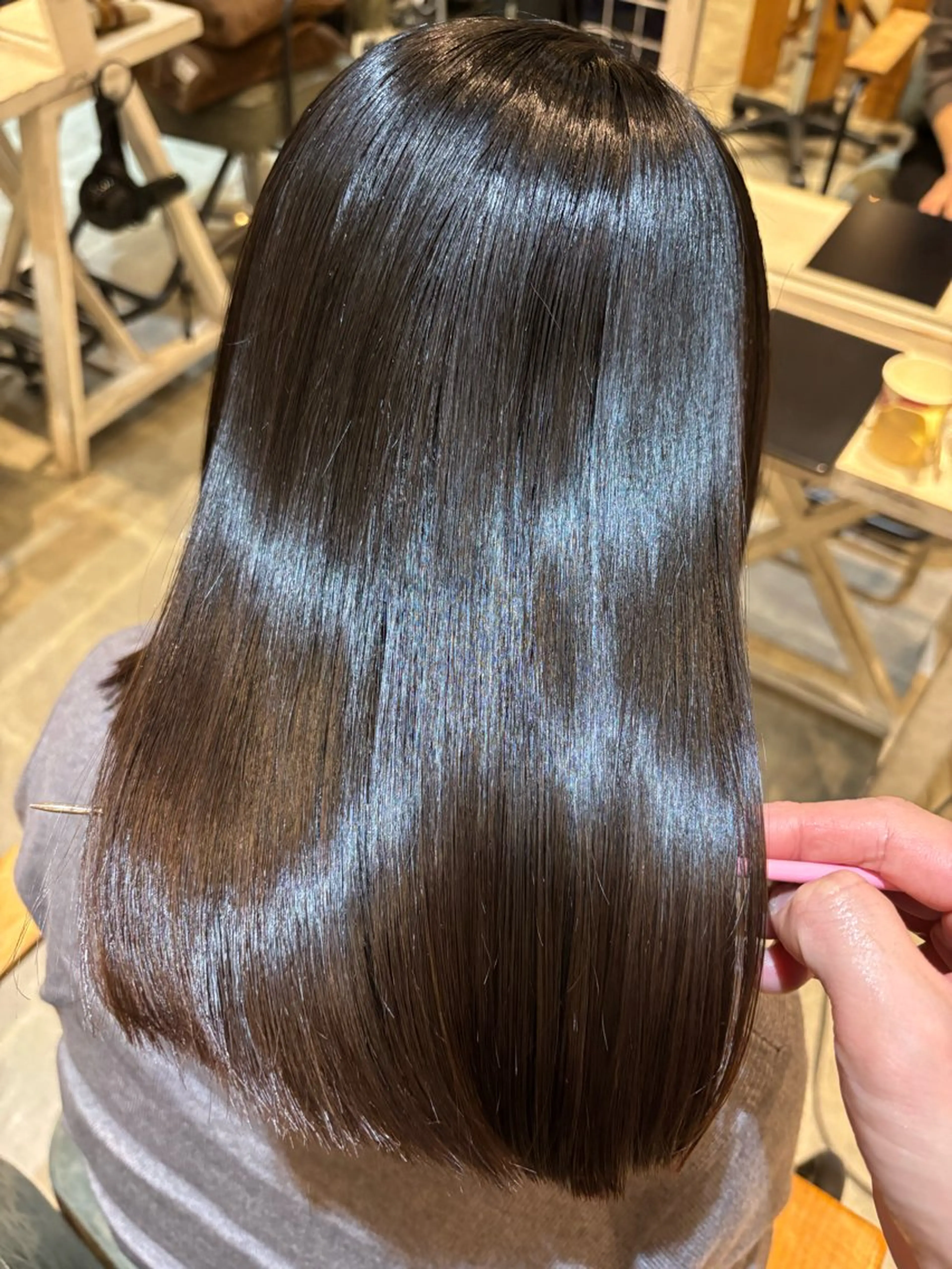 ミディアム 髪質改善 縮毛矯正 トリートメント SABO所属・⭐️縮毛矯正⭐️ 髪質改善特化⭐️海のヘアスタイル