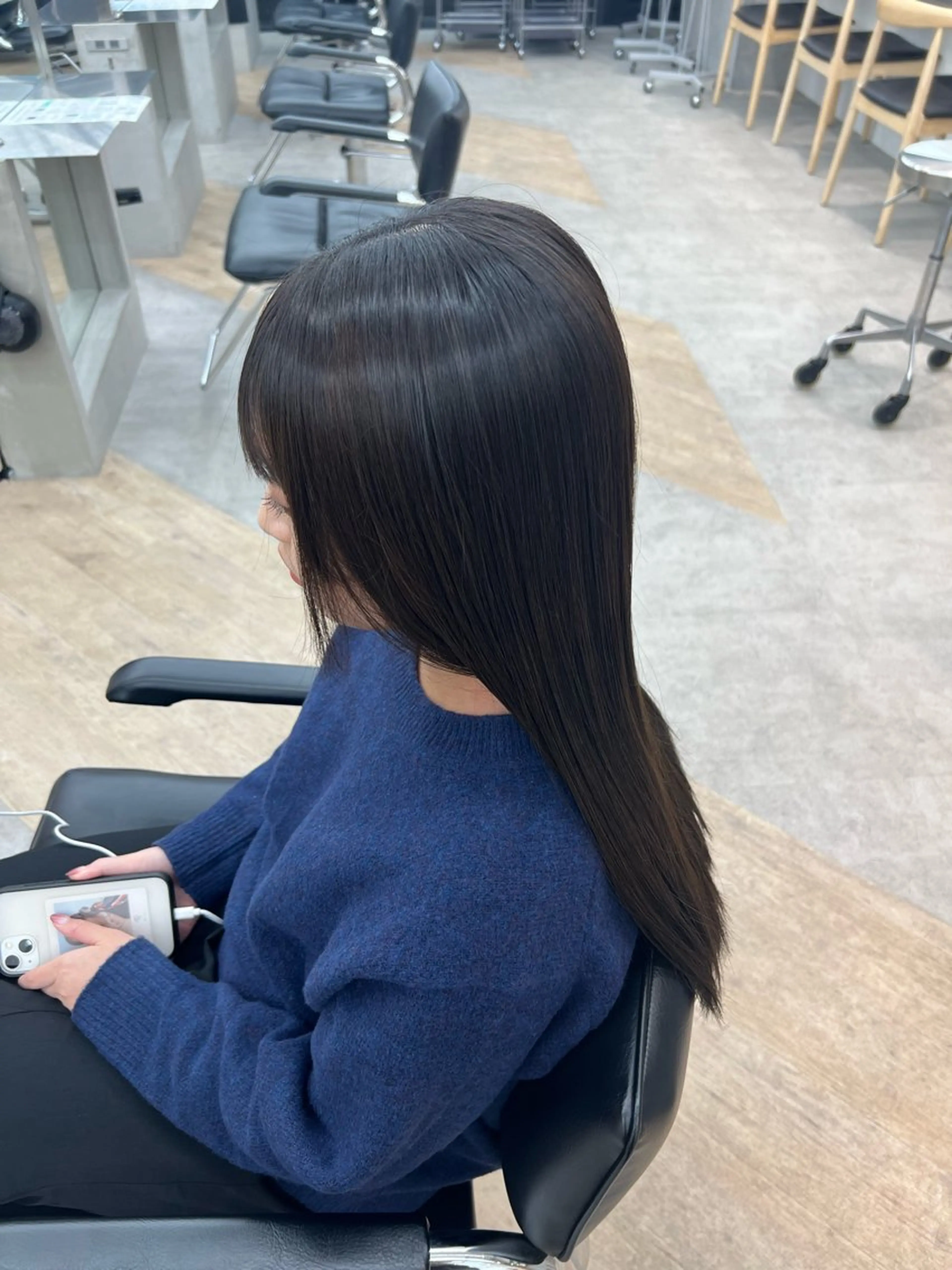 ロング 🌀toa/波巻き✨ /メンズパーマ／栄のヘアスタイル