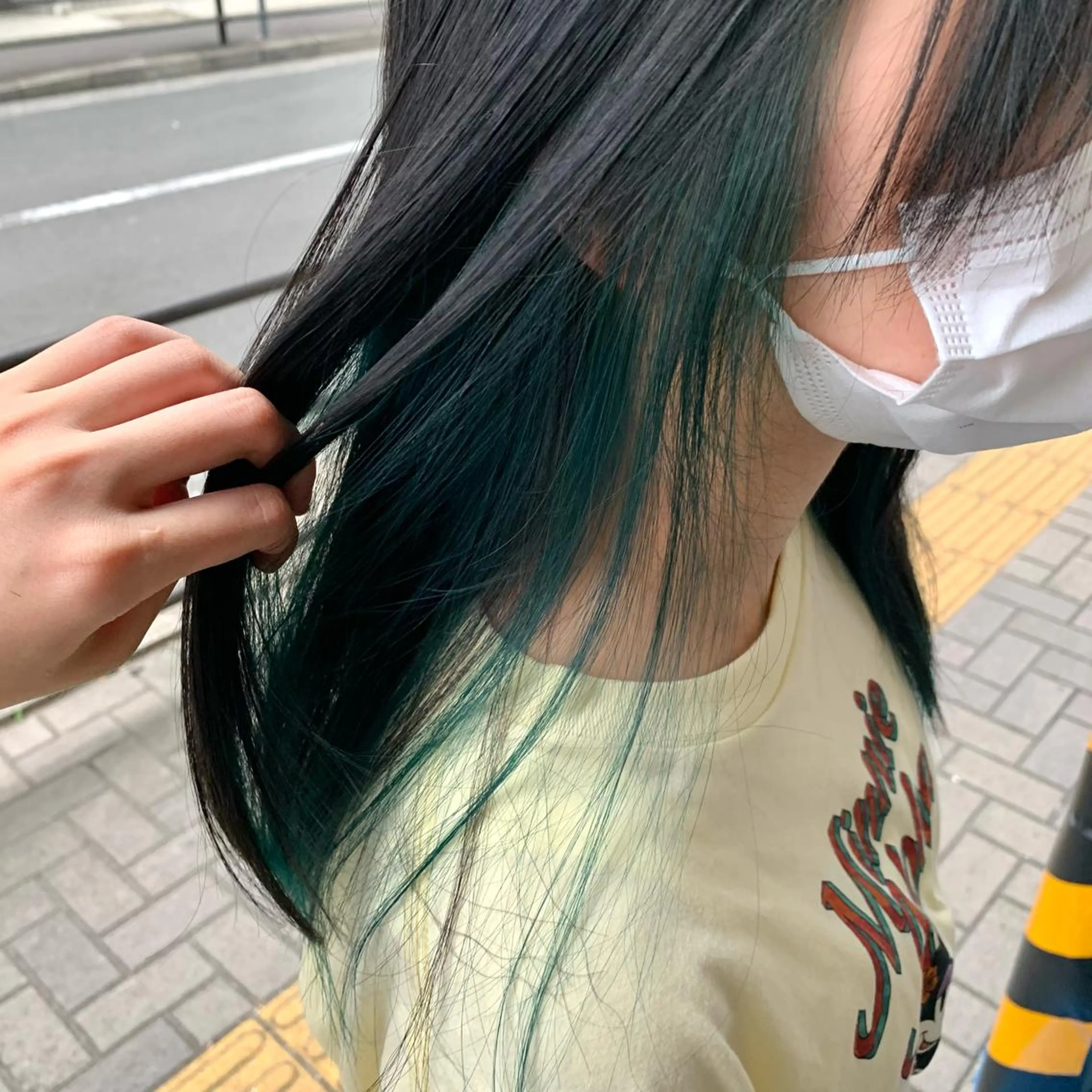セミロング カラー カット ヘアカラー ﾖｼﾅｶﾞﾏﾕ🦕 透明感カラーのヘアスタイル