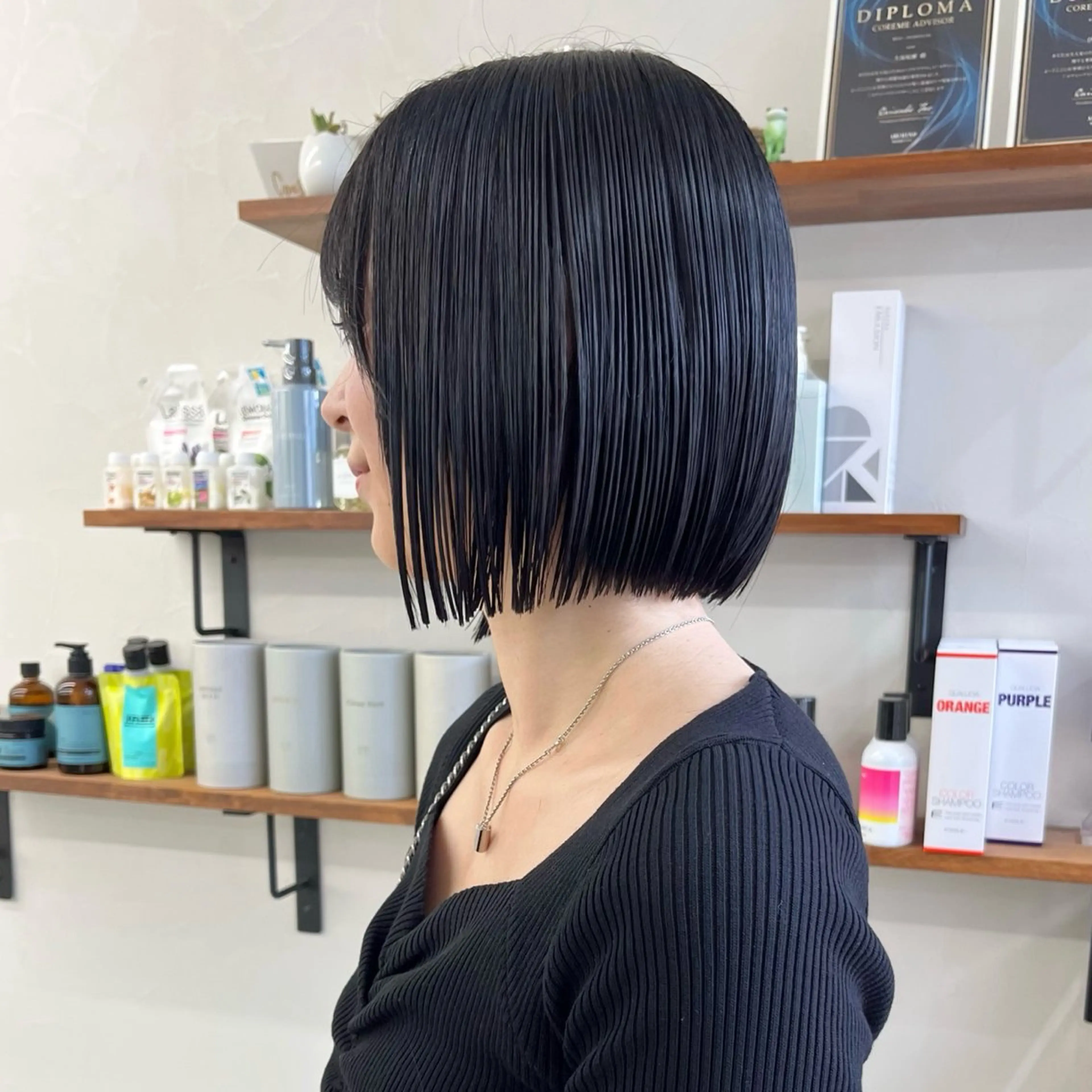 ショート カラー ブリーチ ブリーチなしカラー ボブ 髪質改善 レイヤーカット カット ヘアカラー トリートメント 朝がちょっと楽しくな るshort･bobのヘアスタイル