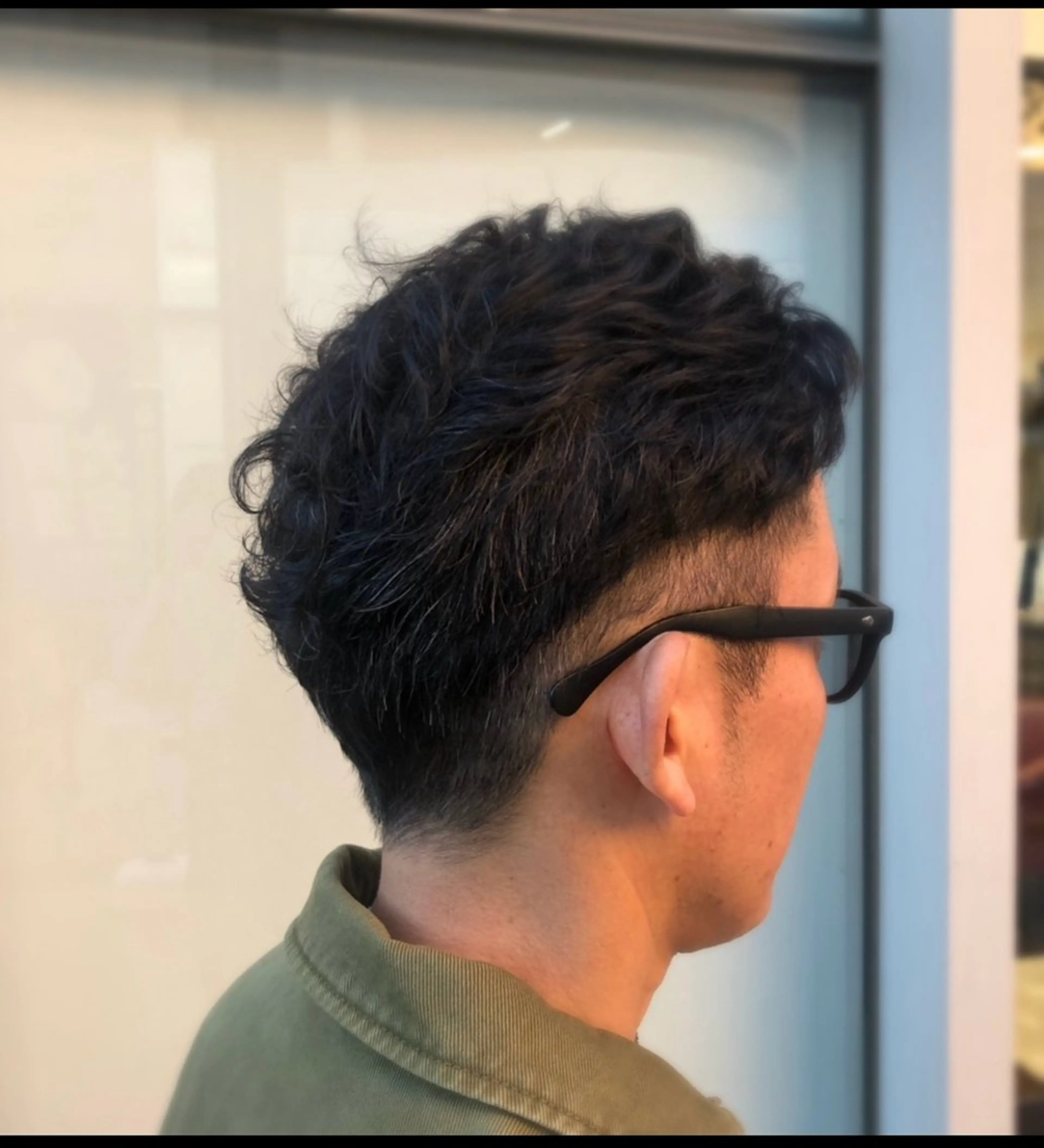 ショート パーマ メンズ ビジネス メンズパーマ RYUCK(リュック)所属・川崎/スタイリスト /髪質改善🫧のヘアスタイル