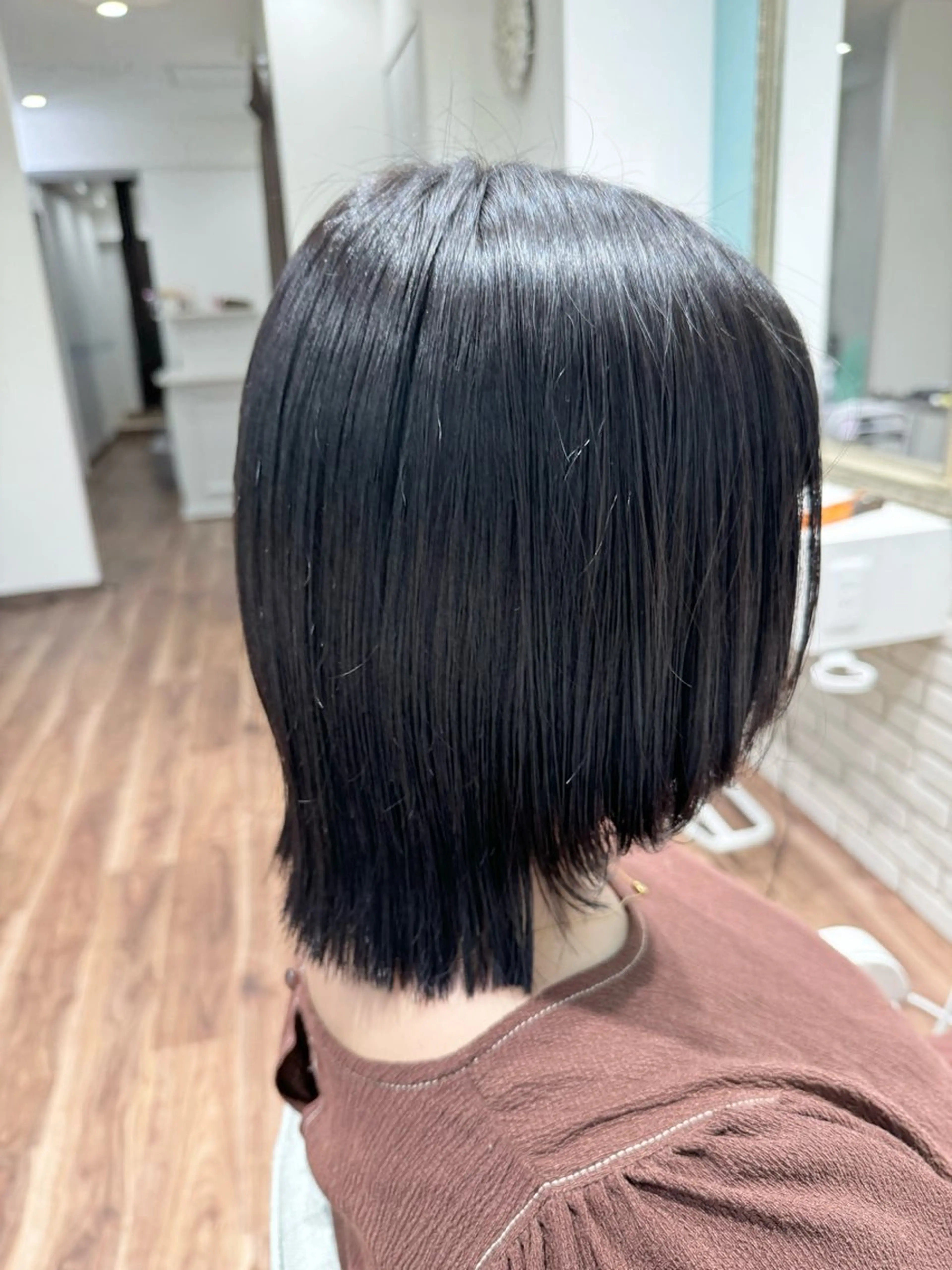 ショート カラー ボブレイヤー ボブ 顔まわりレイヤー 顔周りカット レイヤーカット カット ヘアカラー ハイトーン/美髪矯正 /ボブ特化/SOMAのヘアスタイル