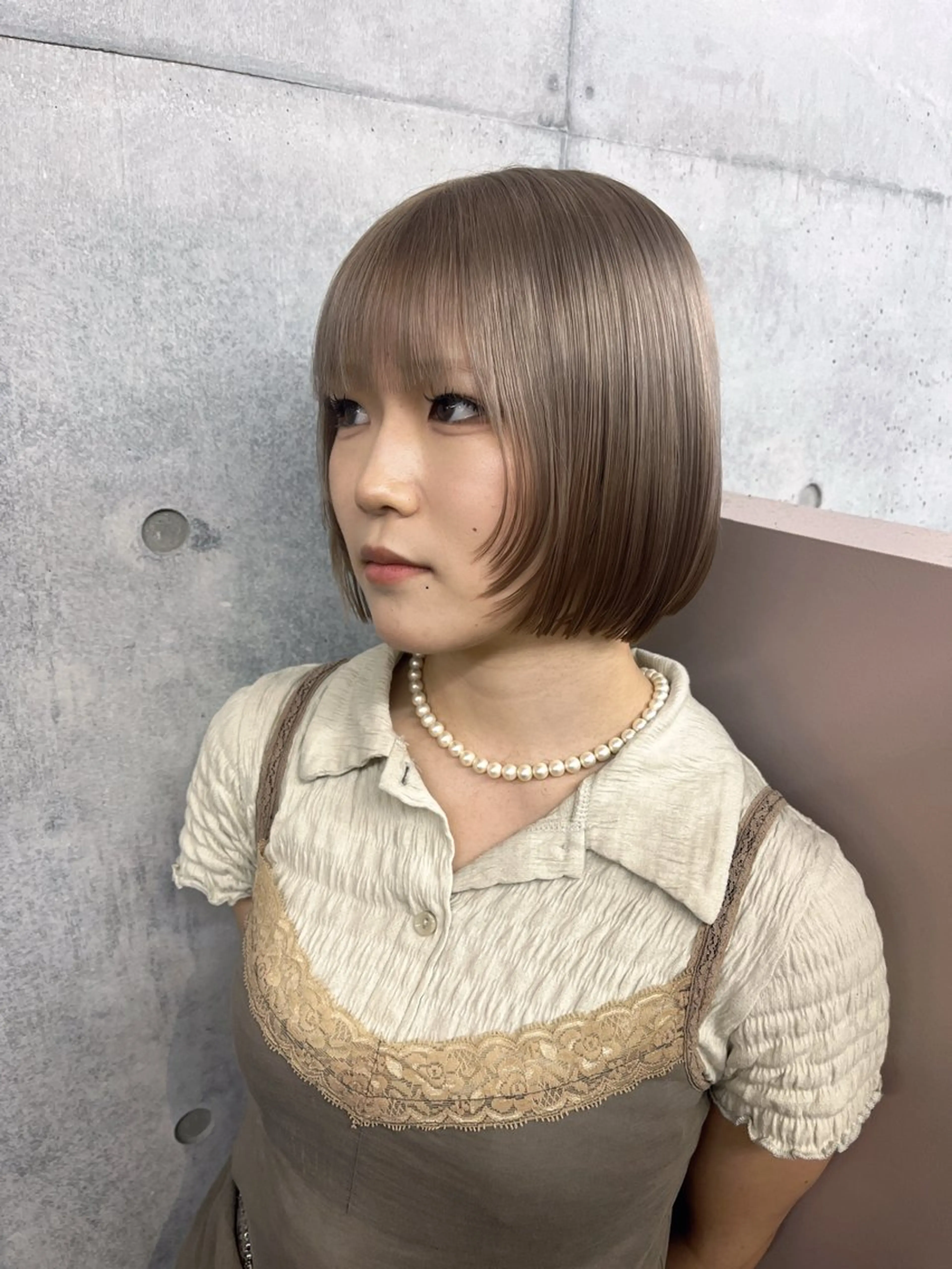 ミディアム カラー ヘアカラー トリートメント 🍊🍊COコ かぢあおい🍊🍊のヘアスタイル