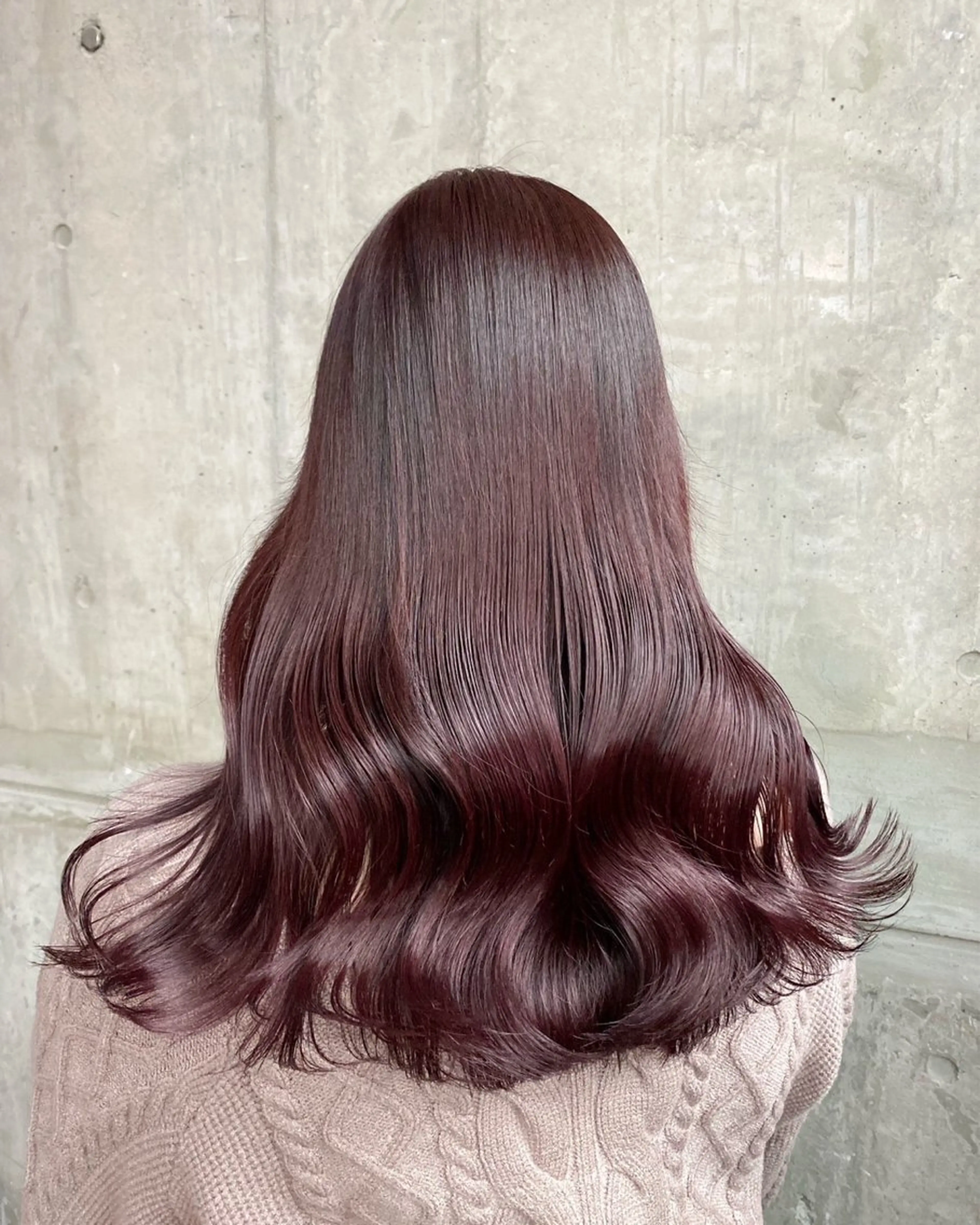 セミロング ♡透明感カラーの 達人♡のヘアスタイル