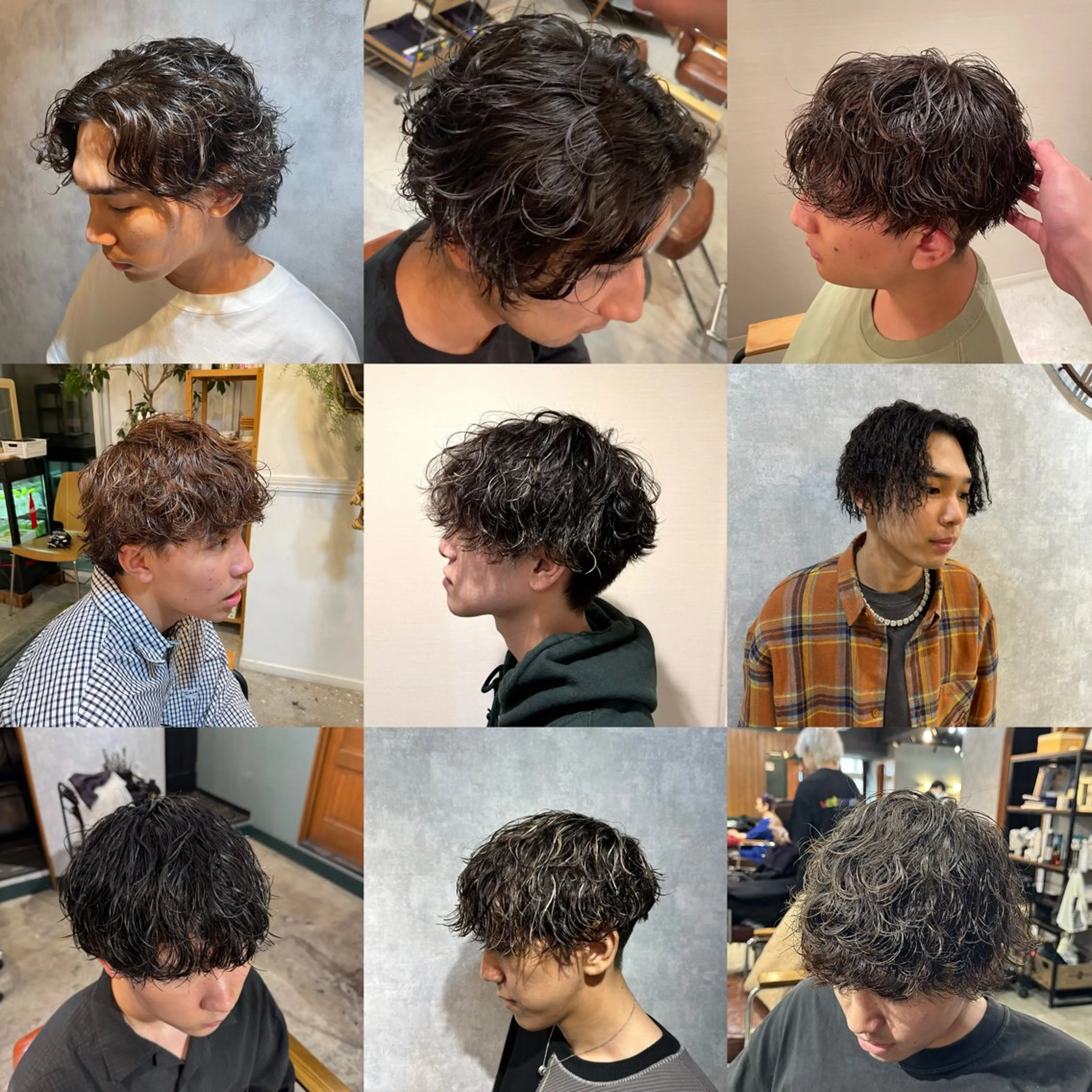 メンズ カット パーマ ❤️‍🔥波巻きパー マ❤️‍🔥/大須賀のヘアスタイル