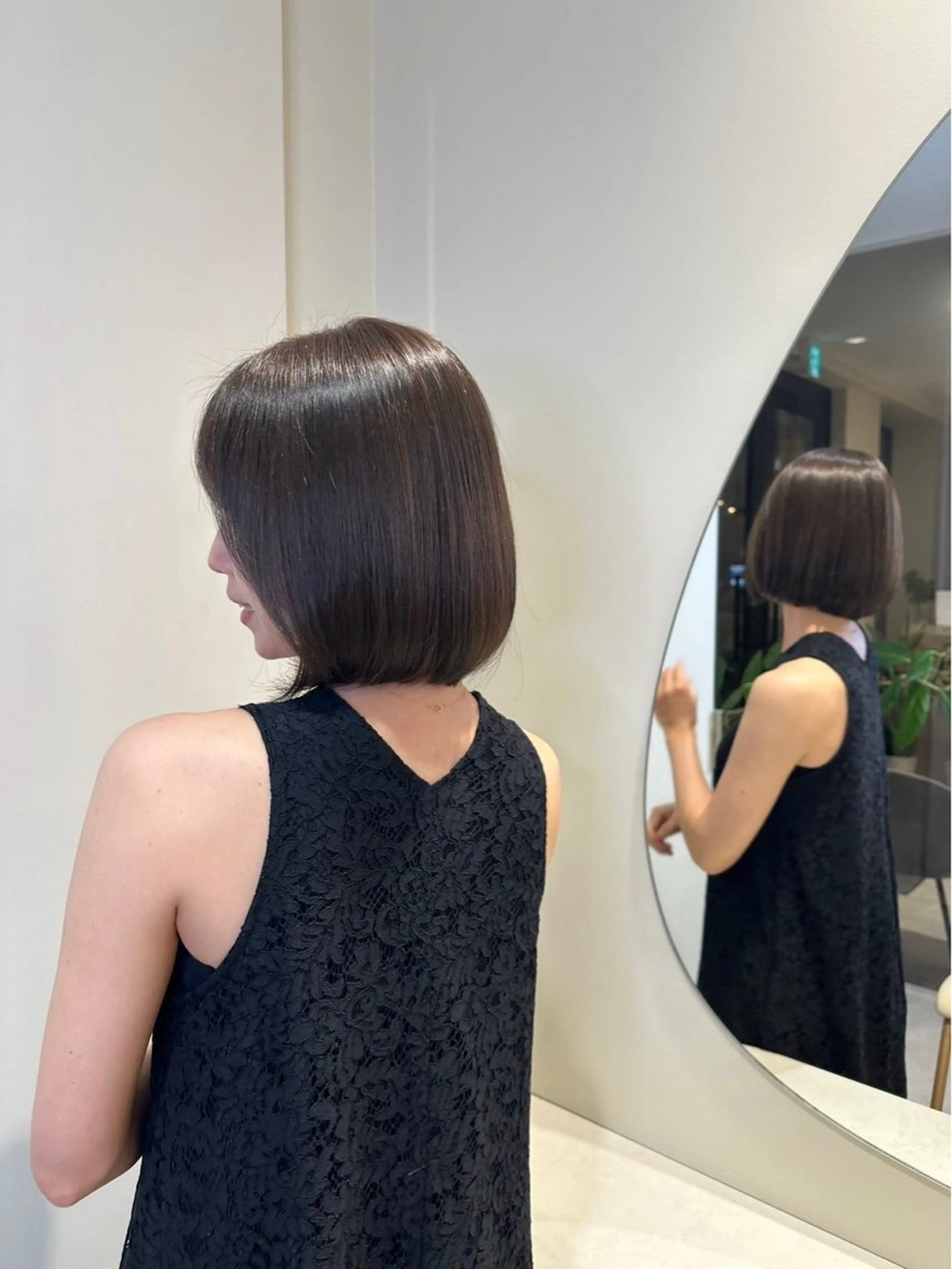 ショート ボブ カット無料｜レイヤー カット｜韓国モテへアのヘアスタイル