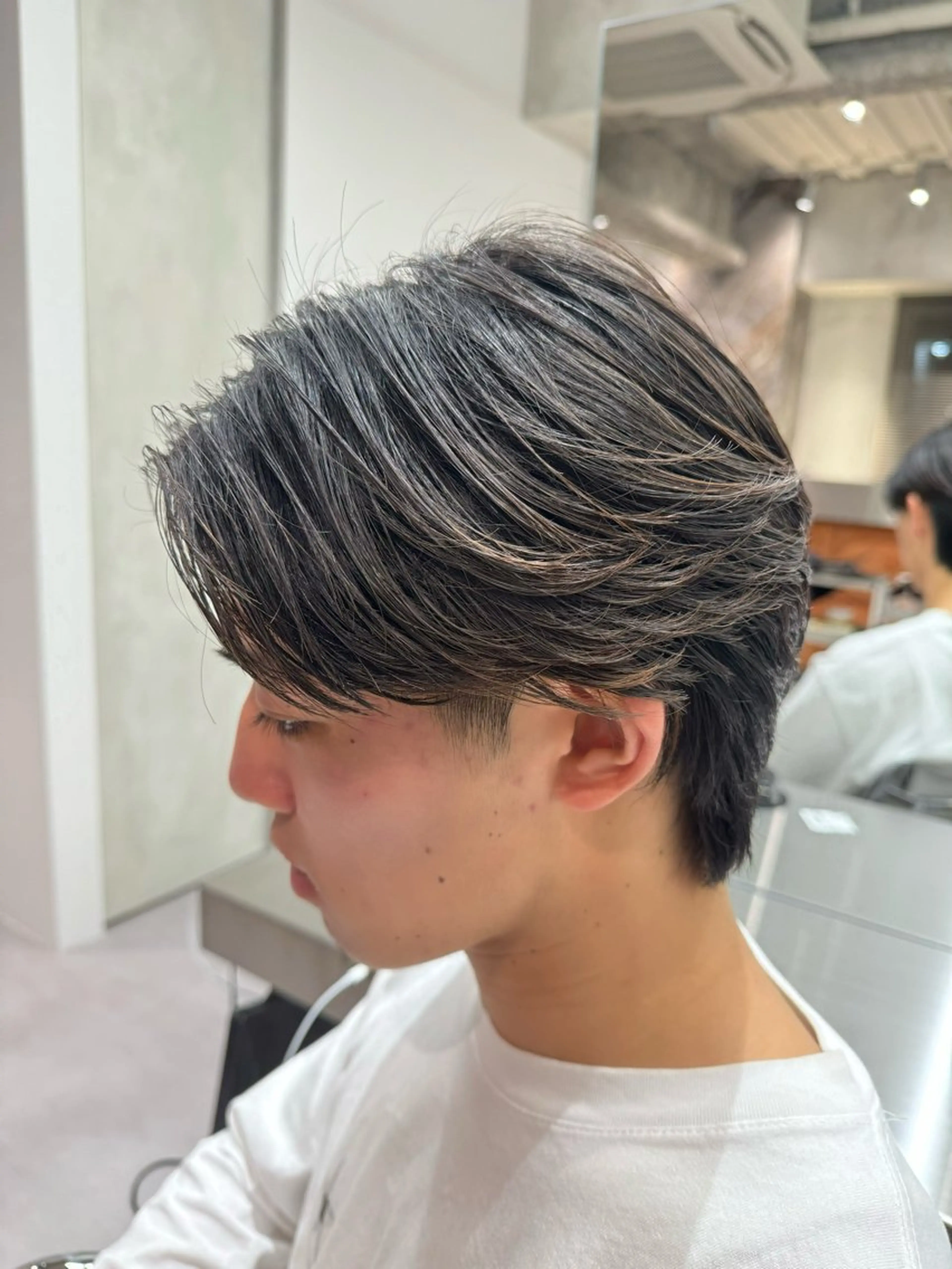 【大人気セットメニュー】【カット＋髪質改善縮毛矯正＋5stepトリートメント】【癖毛の方、パーマ落としたい方必見❗️】の写真