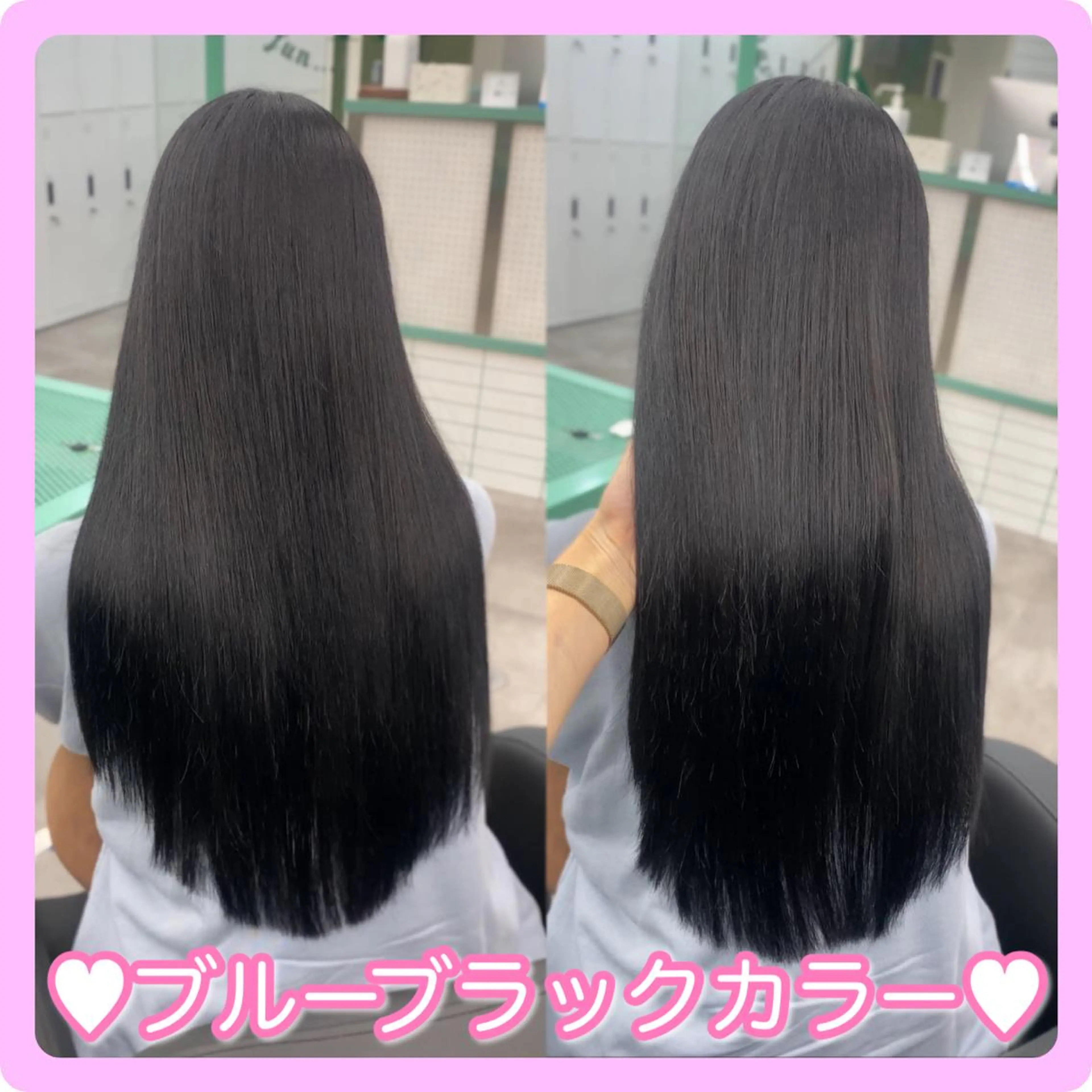 ロング カラー 韓国ヘア🤍 NATSUNEのヘアスタイル