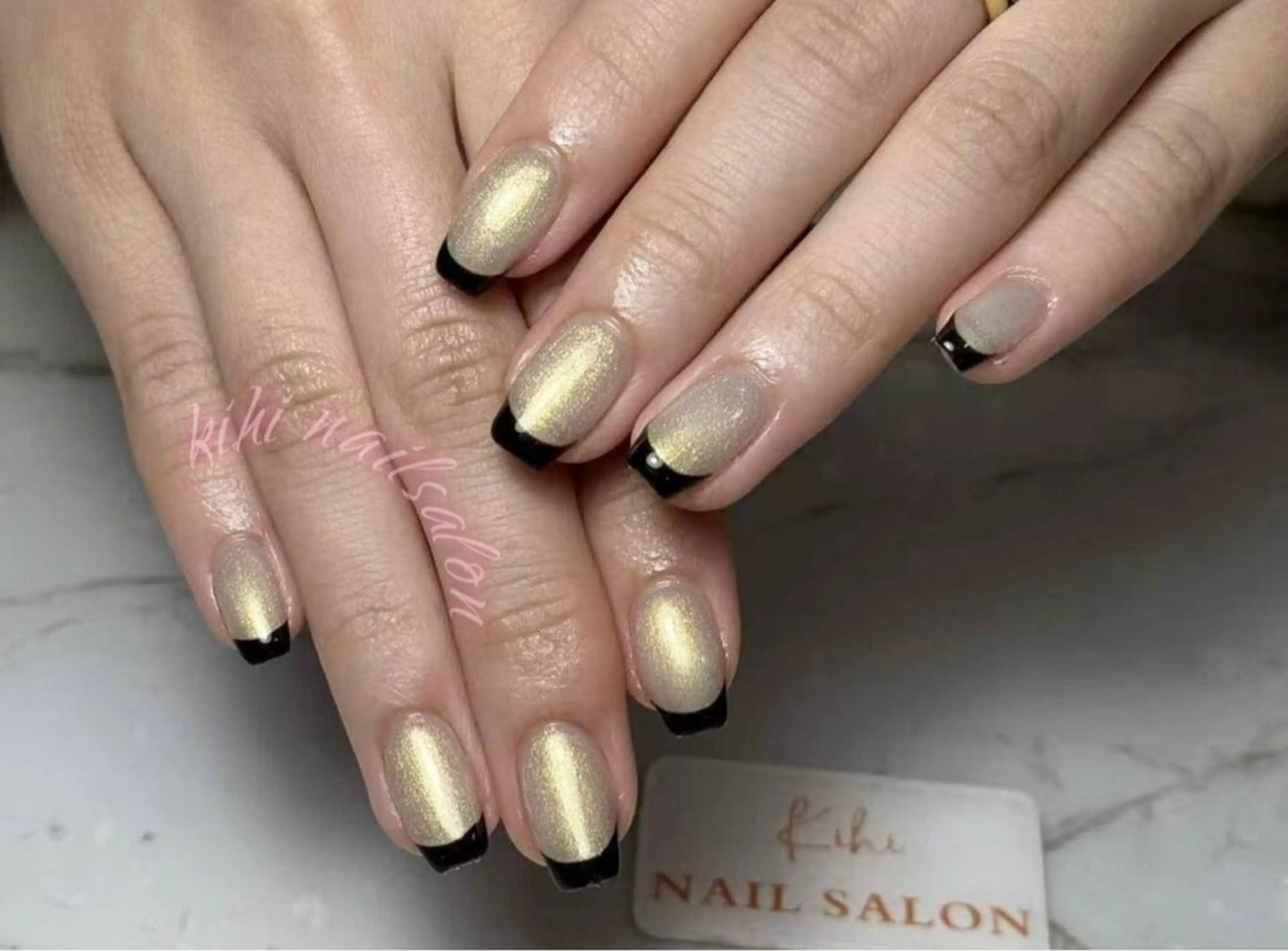 ネイル ハンドネイル ゆな 研修中のネイルデザイン