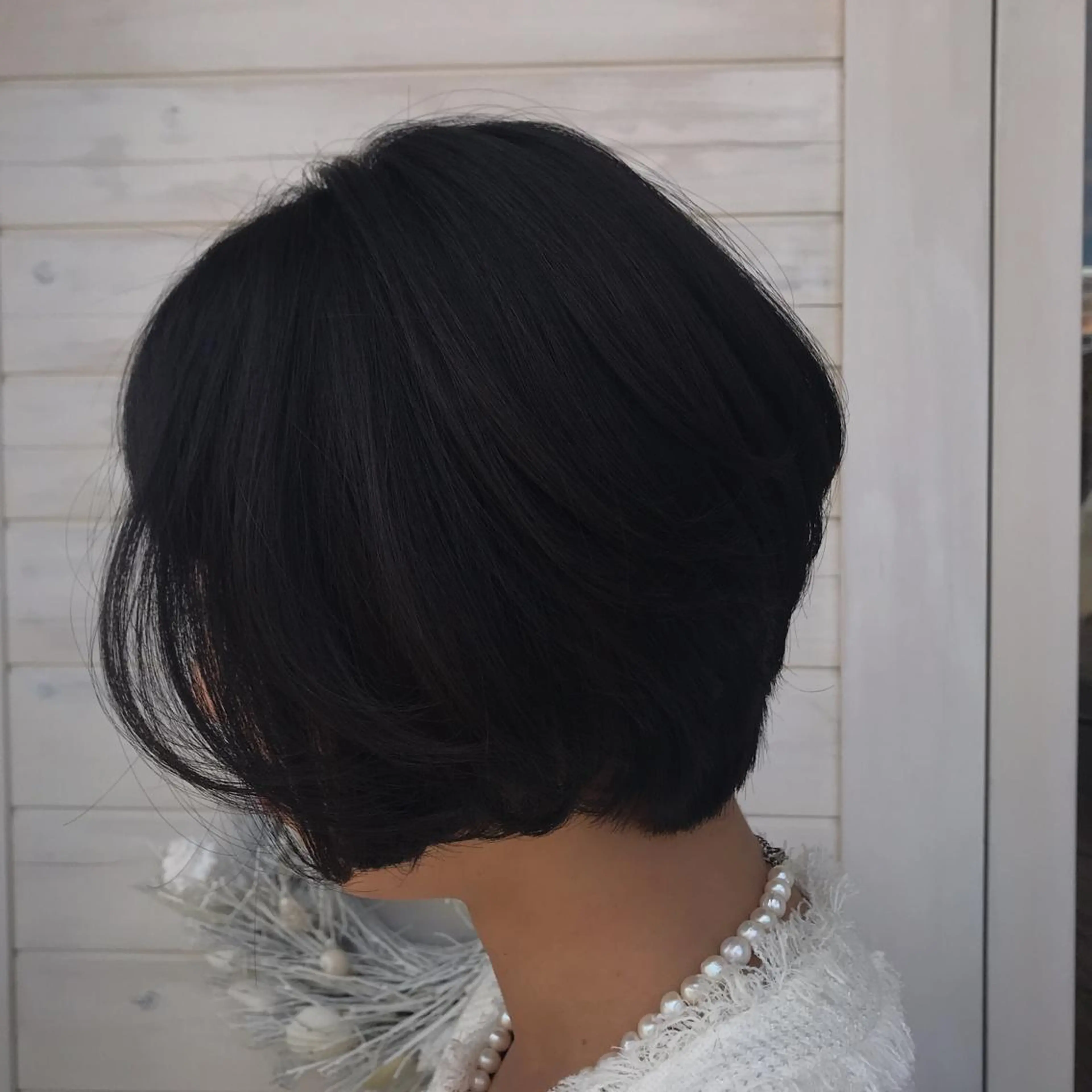 ショート カラー トップスタイリスト 藤原 純のヘアスタイル