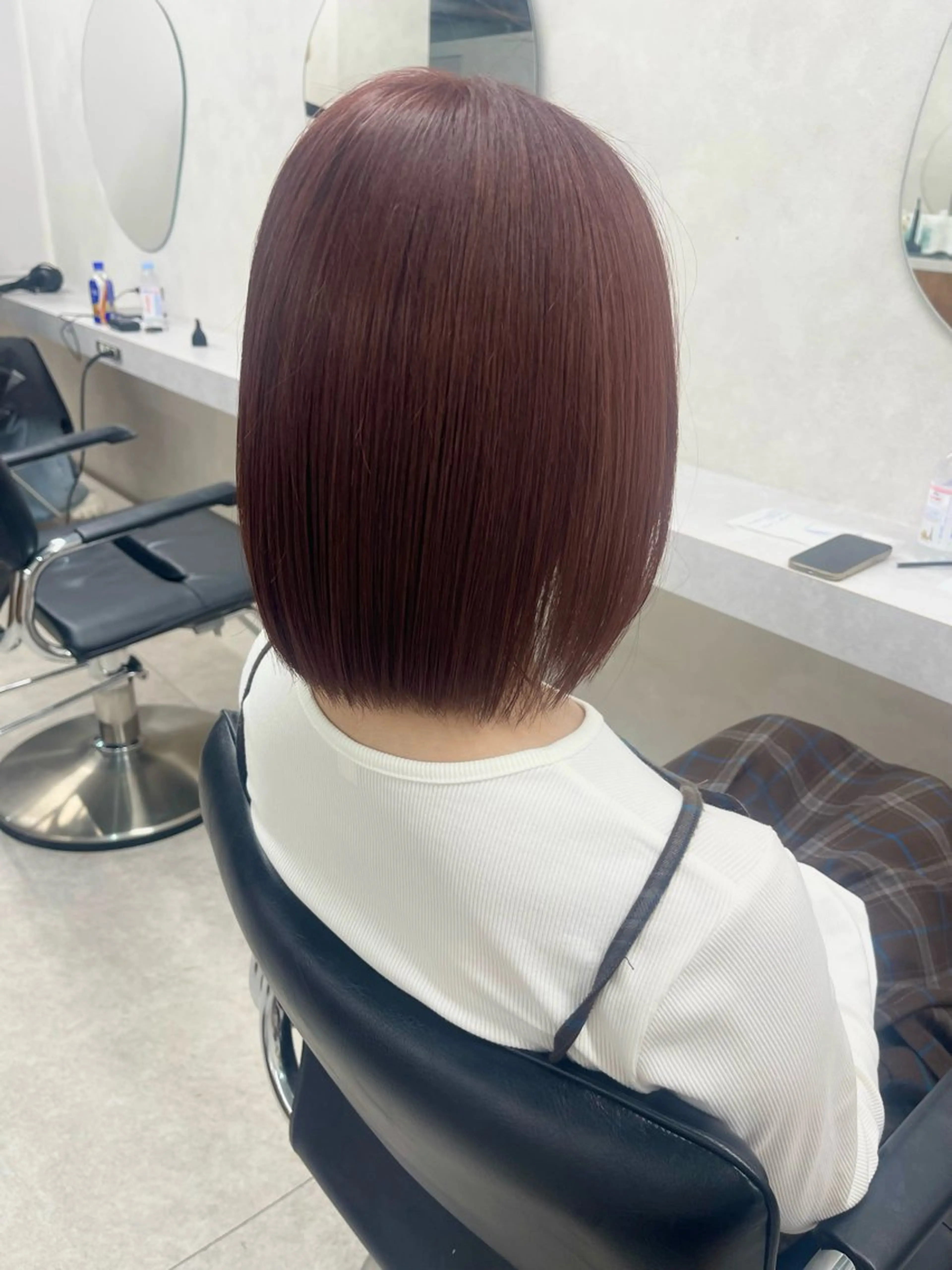 カラー ブリーチ ブラウンカラー ブリーチなしカラー ピンクカラー ヘアカラー 艶髪カラー特化🧁 RIOのヘアスタイル