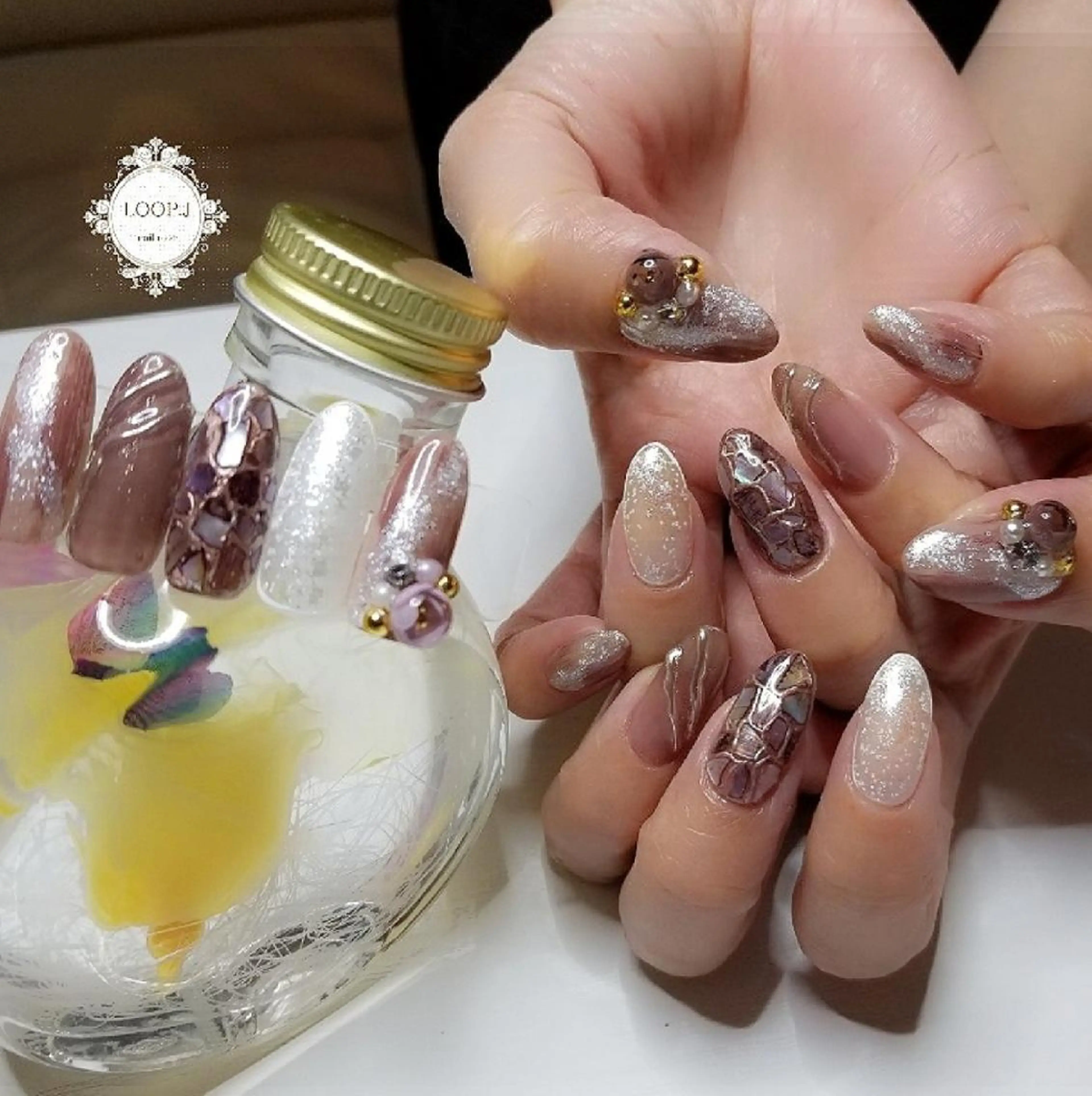 ネイル ハンドネイル おおくぼ めぐみのネイルデザイン