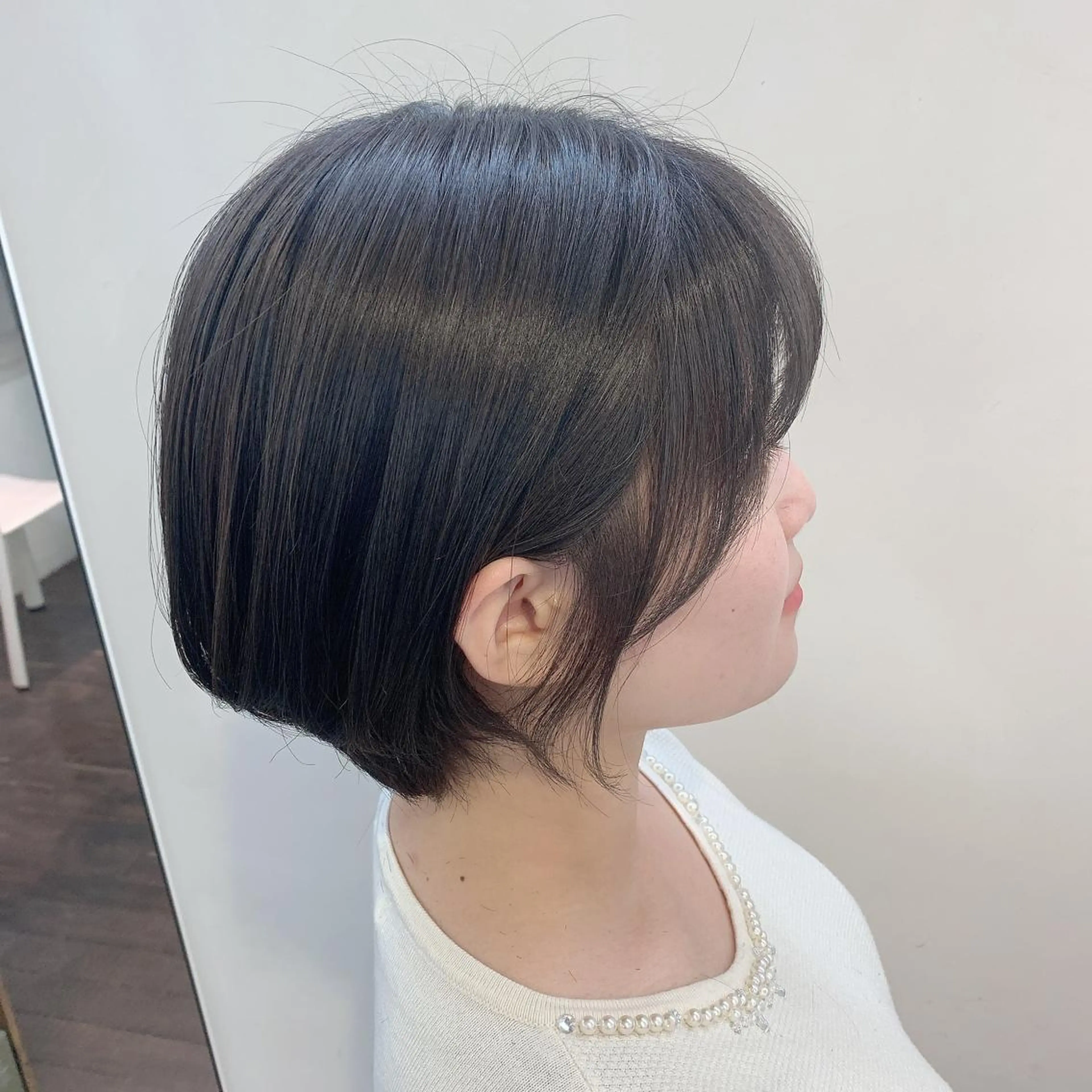 ショート GO TODAY シェアサロン 銀座Arc店所属・デジタルパーマ🫧 韓国風ヘア🫧サクラのヘアスタイル