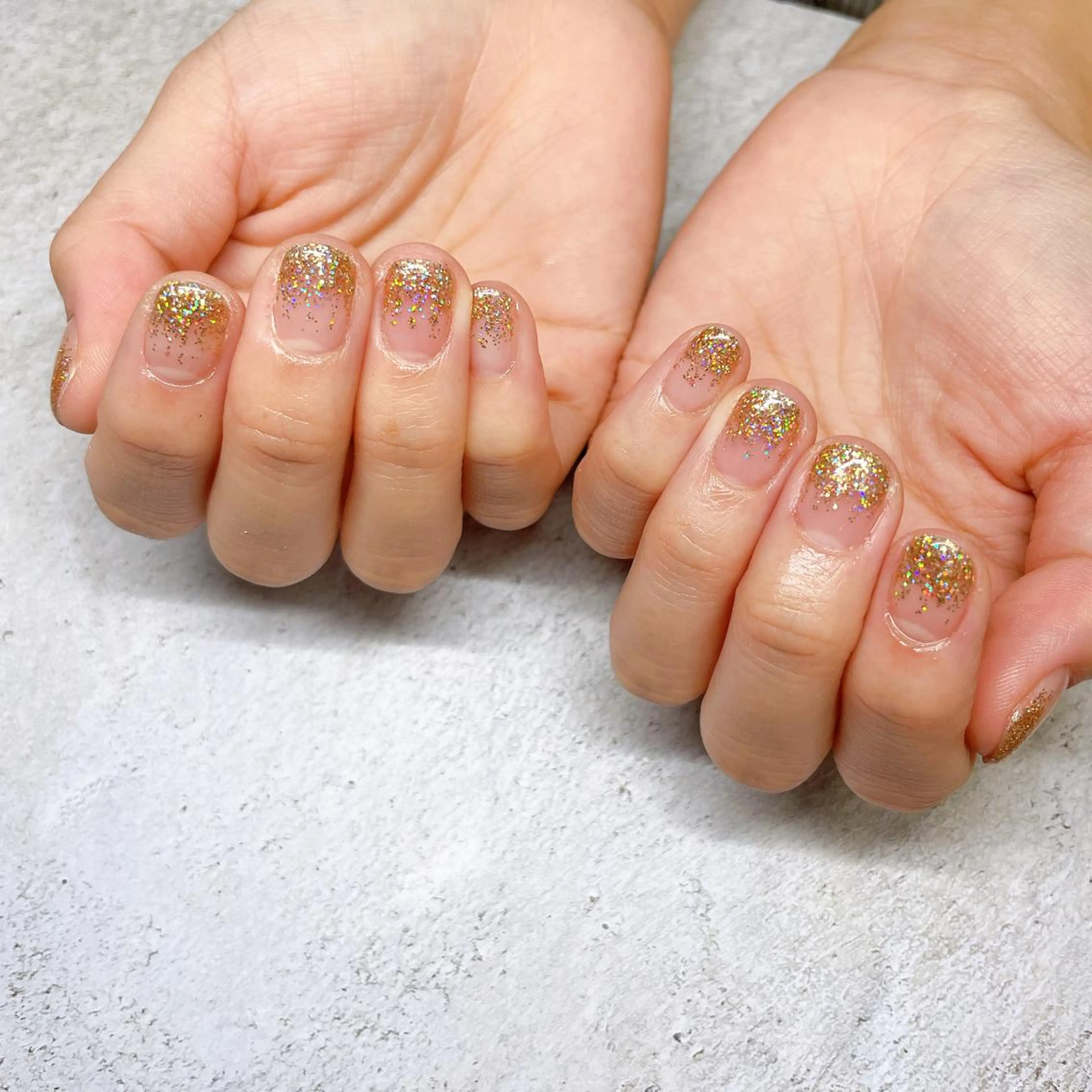 ネイル ラメ(グリッター) ラメグラデーション Luana Sono nailの眉毛・アイブロウイメージ