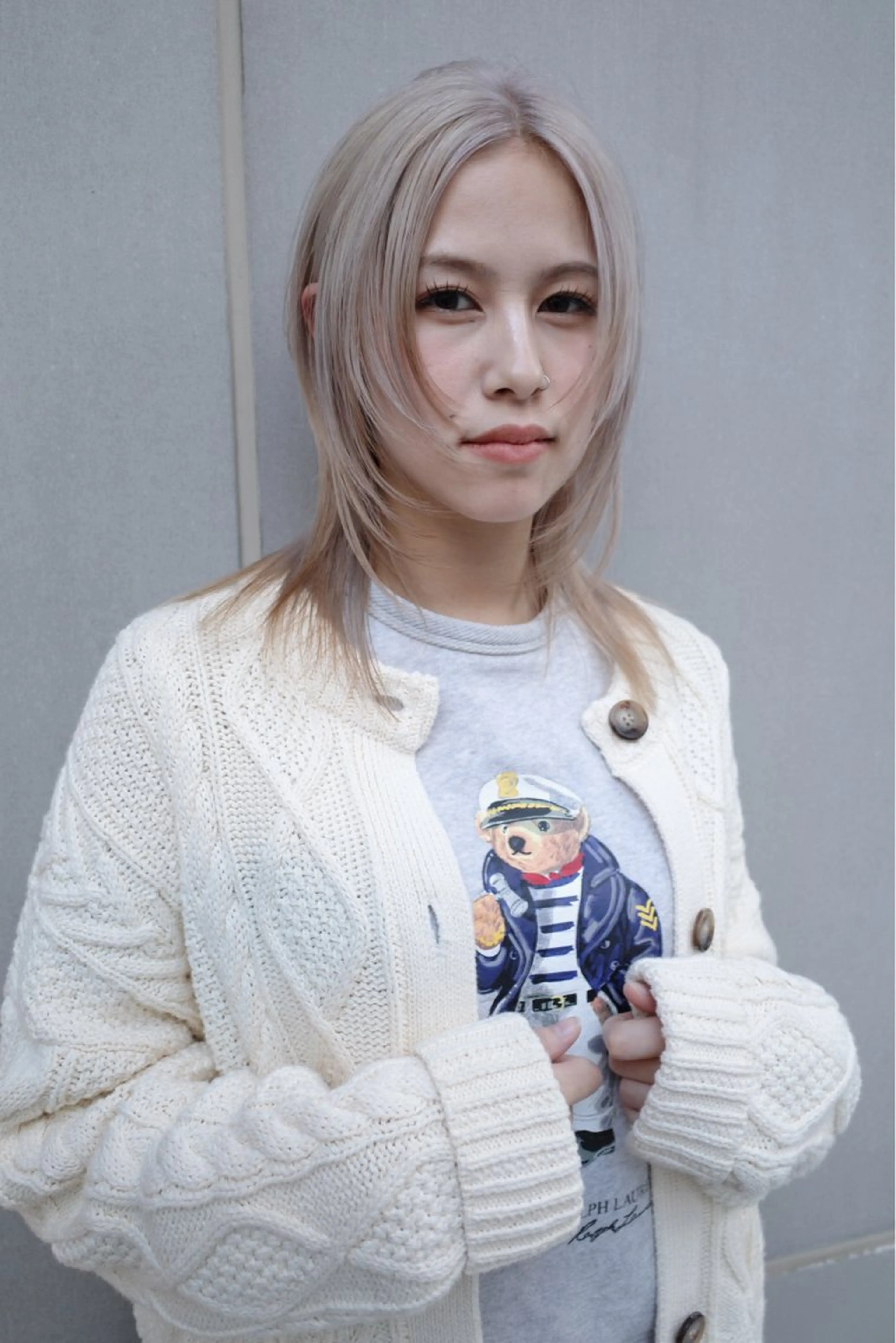 ミディアム カラー カット ヘアカラー トリートメント SALOWIN所属・ブリーチ🧹 ボブ✨レイヤーのヘアスタイル
