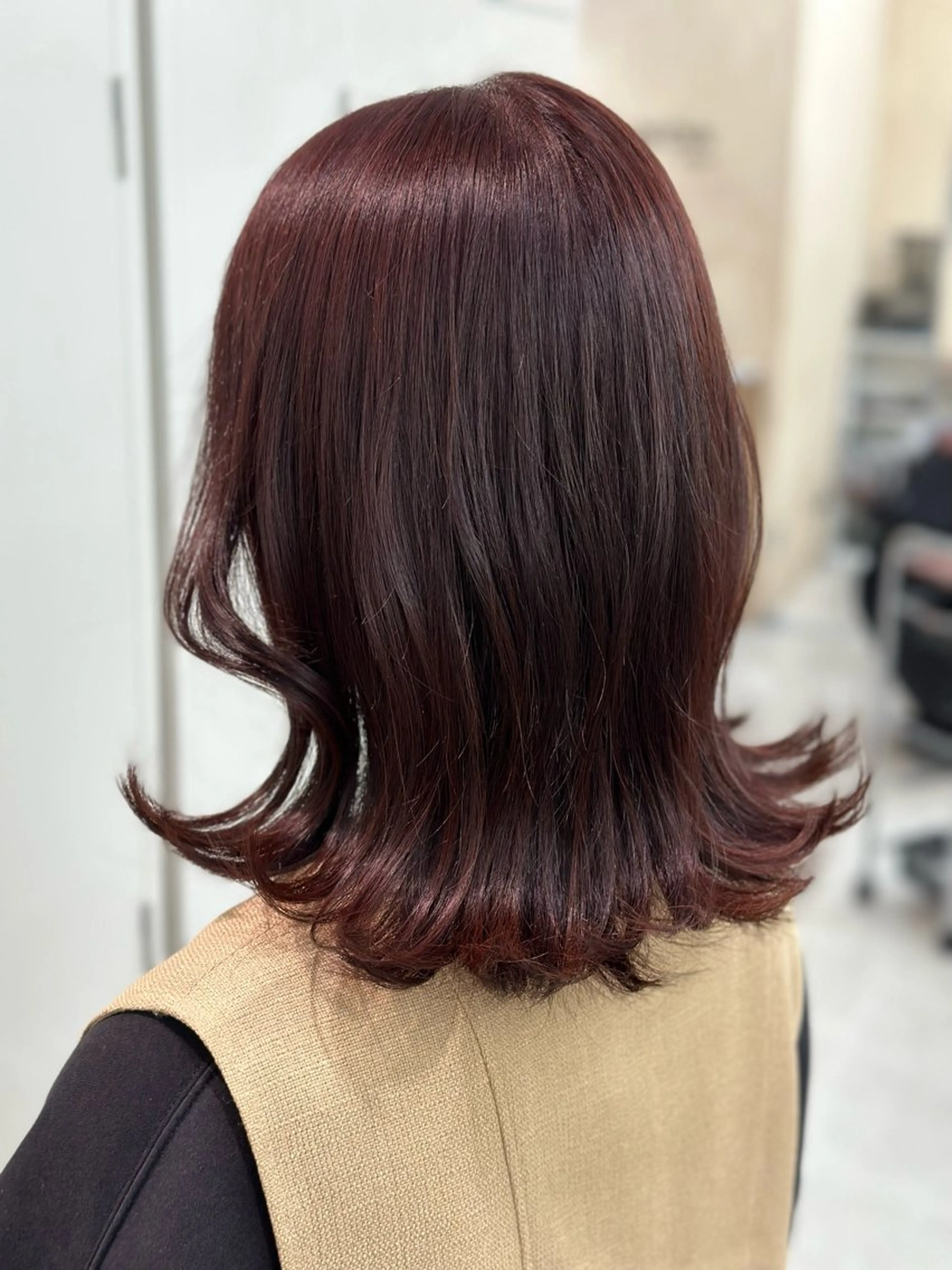 ミディアム カラー EIGHT kumagaya 熊谷店 【エイト】所属・🤍透明感カラー🤍 Moeのヘアスタイル